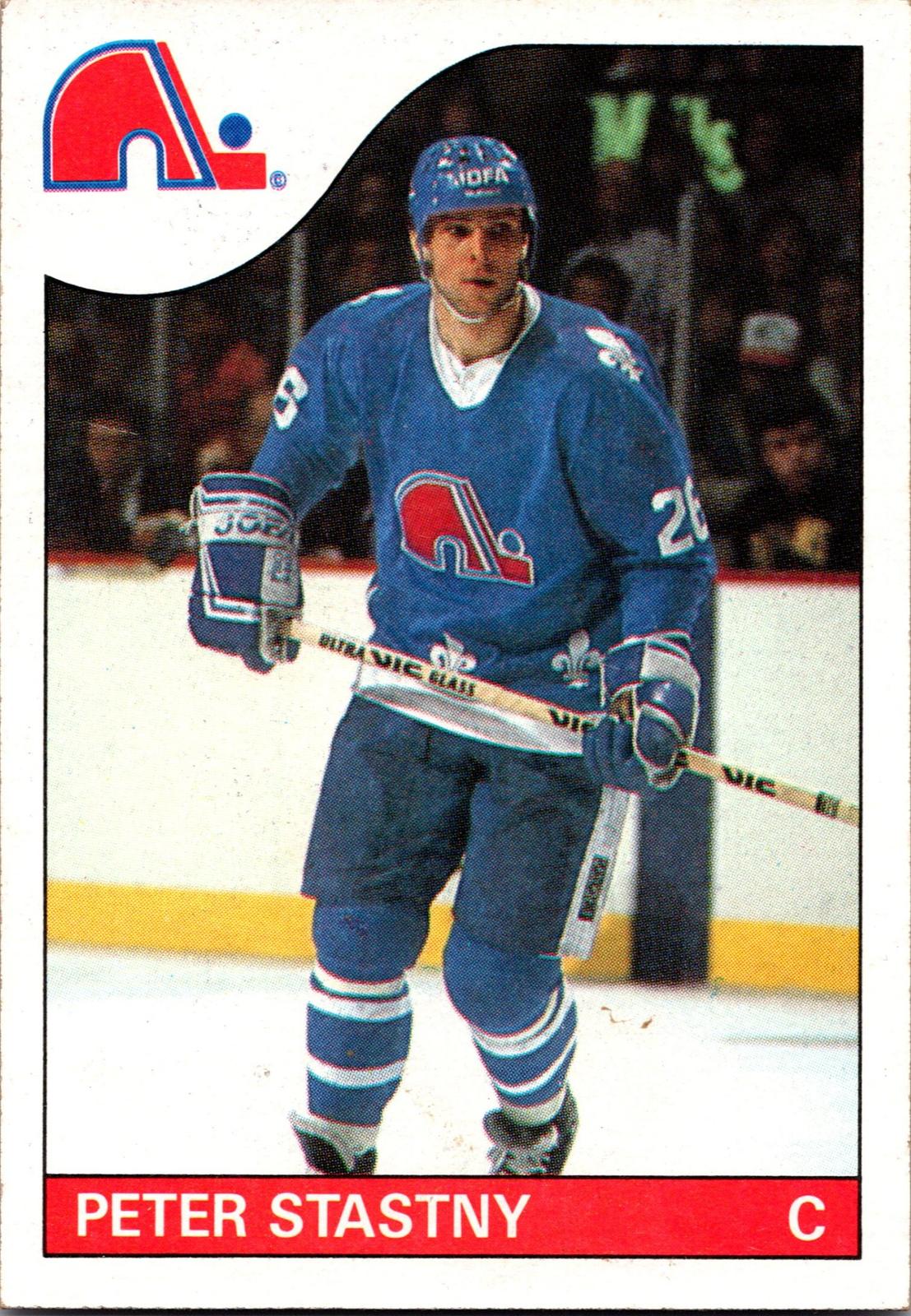 1985-86 Topps #31 Peter Stastny