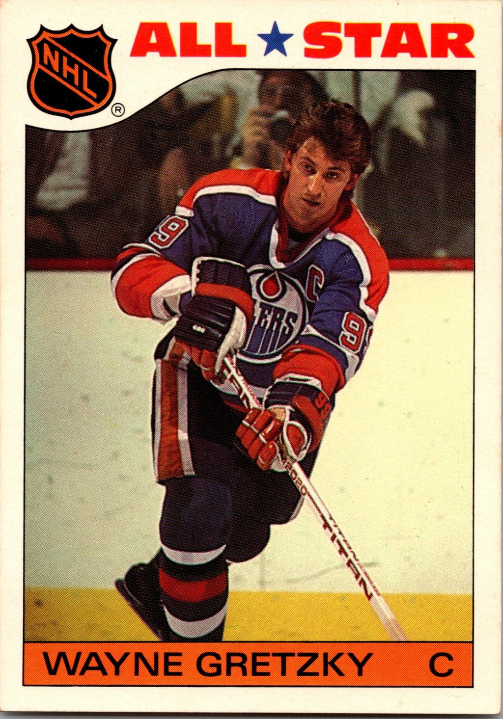 1985-86 Topps #2b Wayne Gretzky Stickers