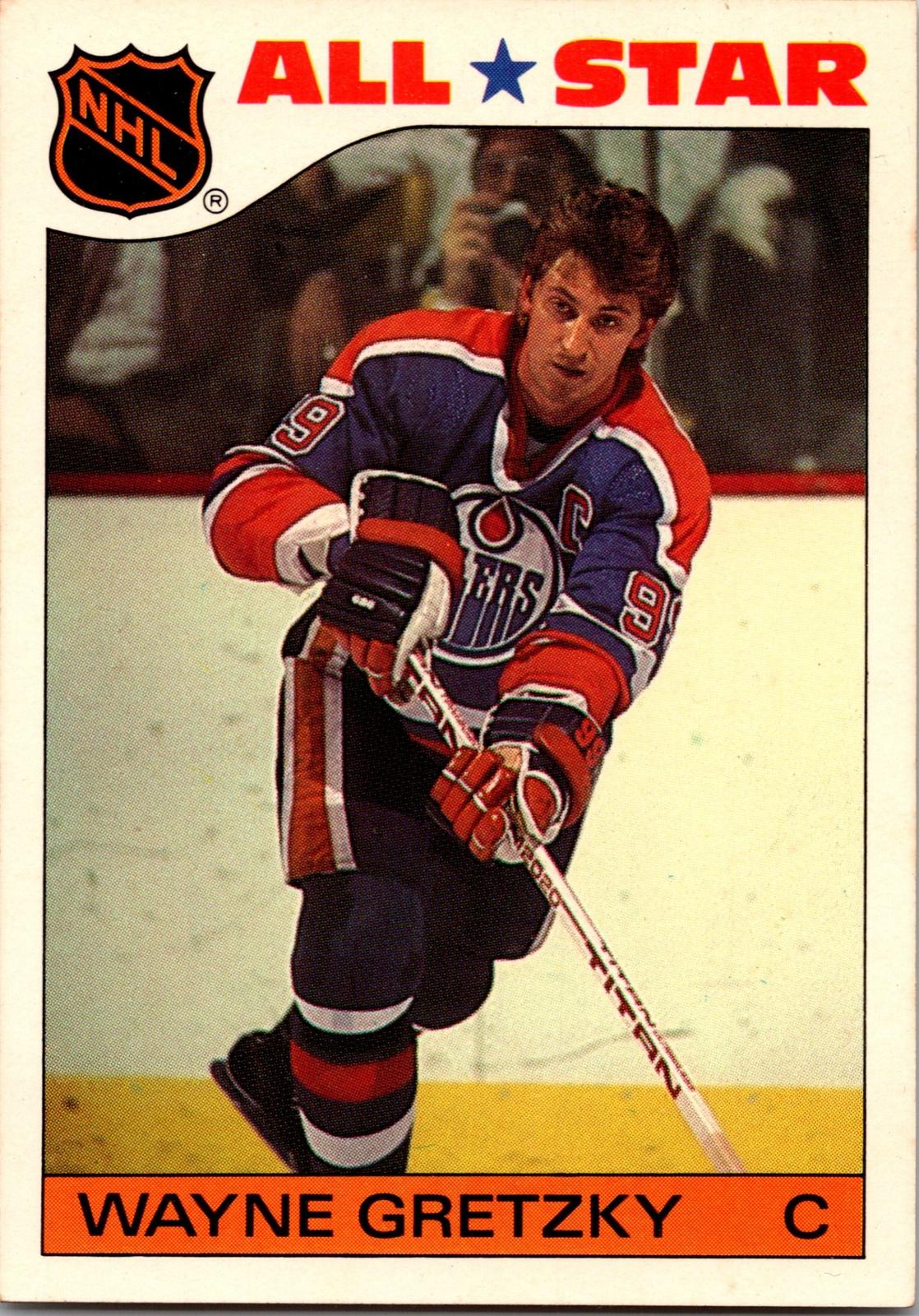 1985-86 Topps #2b Wayne Gretzky Stickers