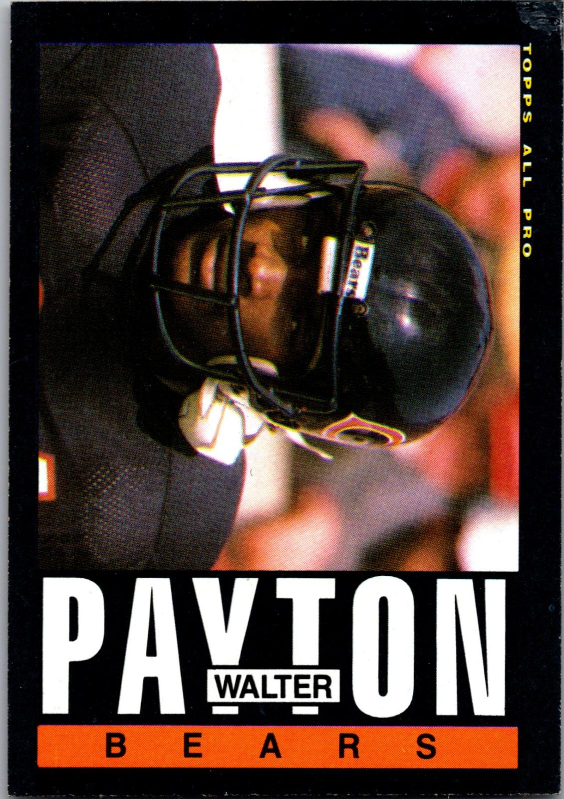 1985 Topps #33 Walter Payton