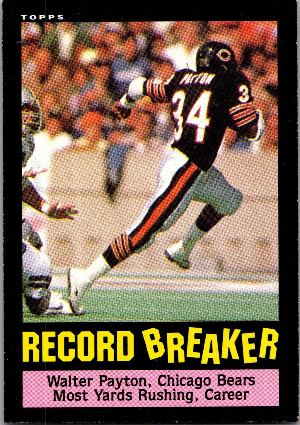 1985 Topps #6 Walter Payton