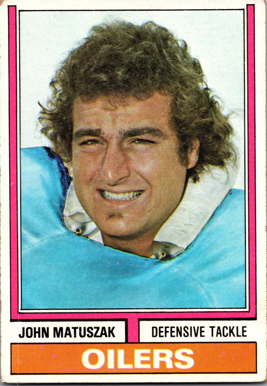 1974 Topps #148 John Matuszak