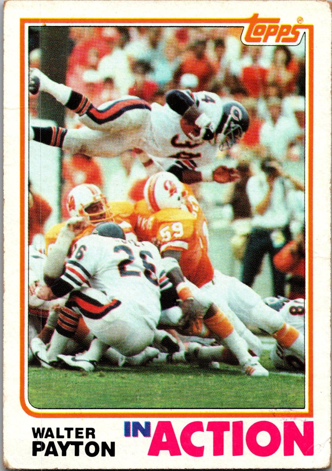 1982 Topps #303 Walter Payton