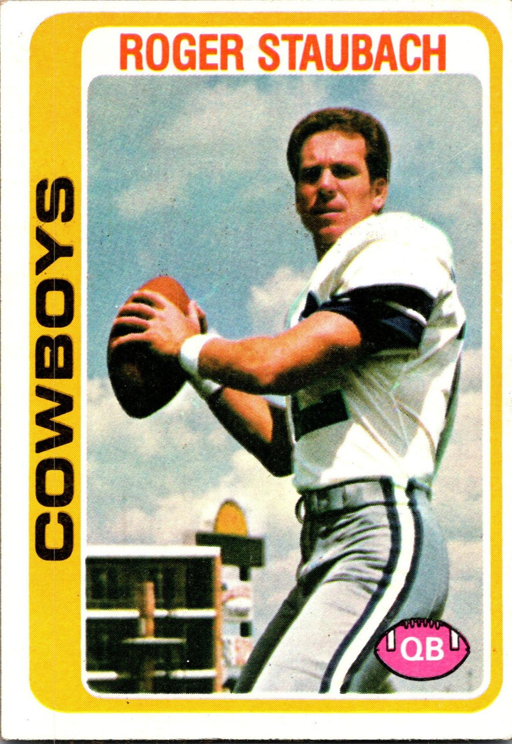 1978 Topps #290 Roger Staubach