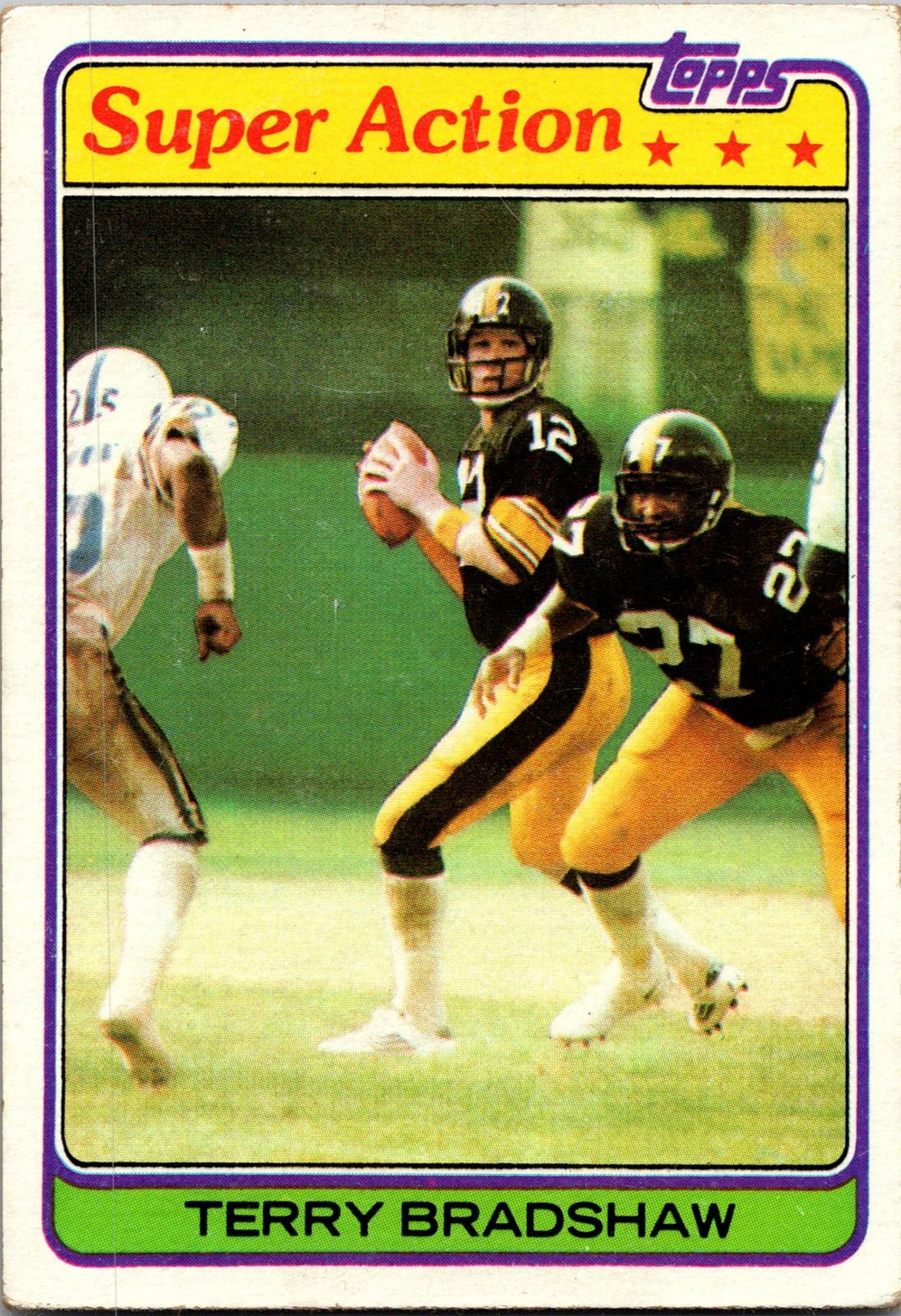 1981 Topps #88 Terry Bradshaw