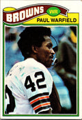 1977 Topps #185 Paul Warfield