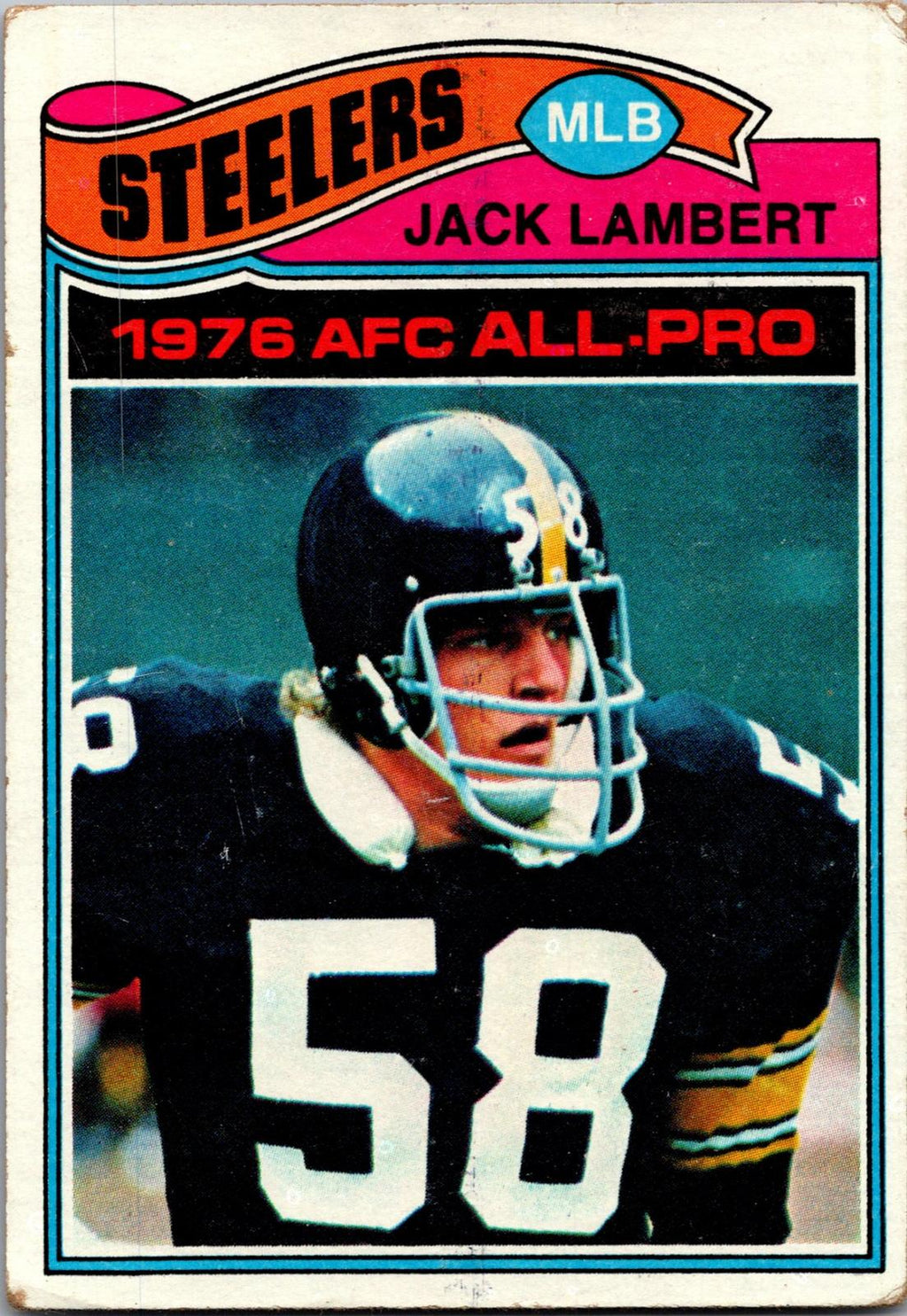 1977 Topps #480 Jack Lambert