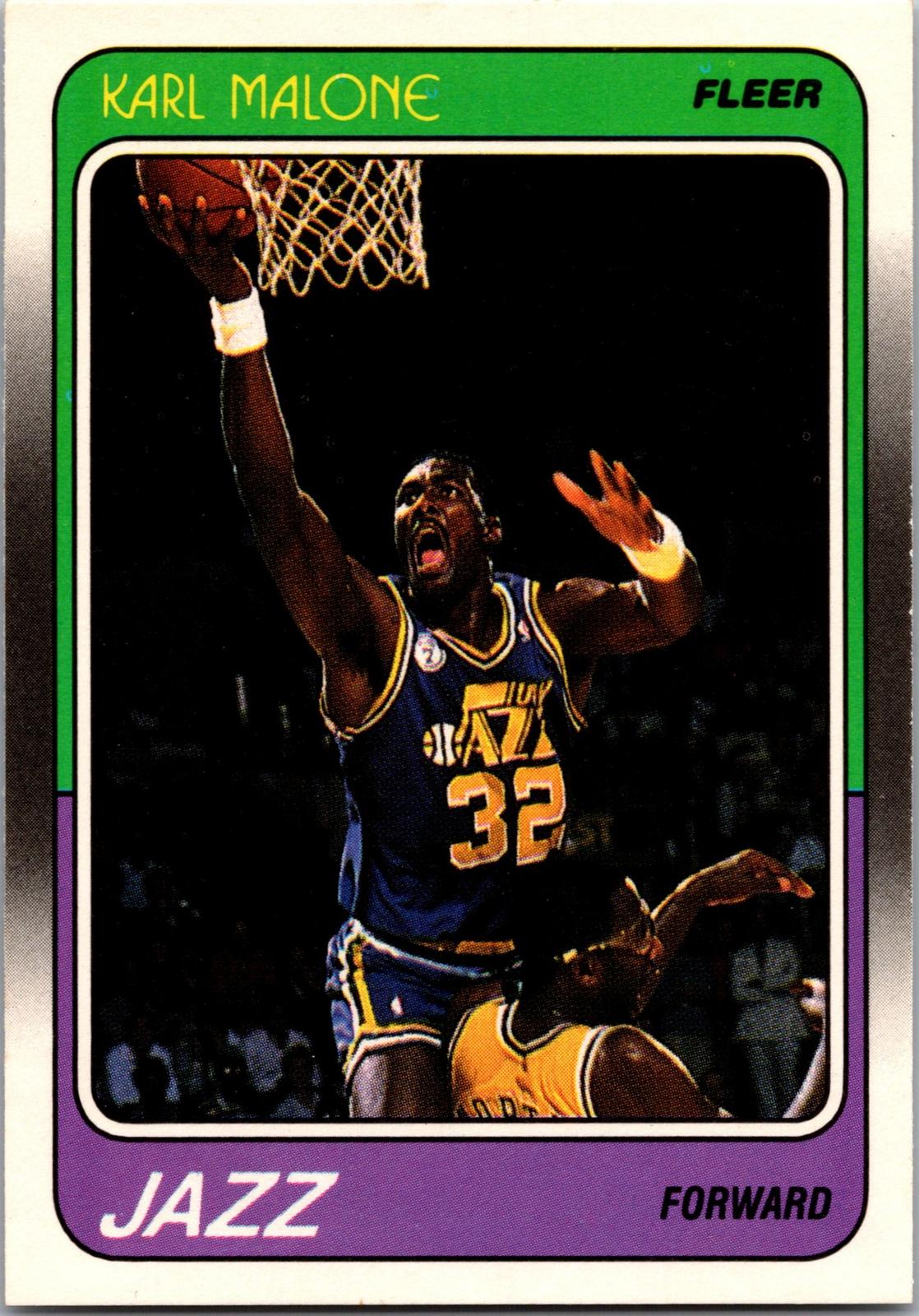 1988-89 Fleer #114 Karl Malone