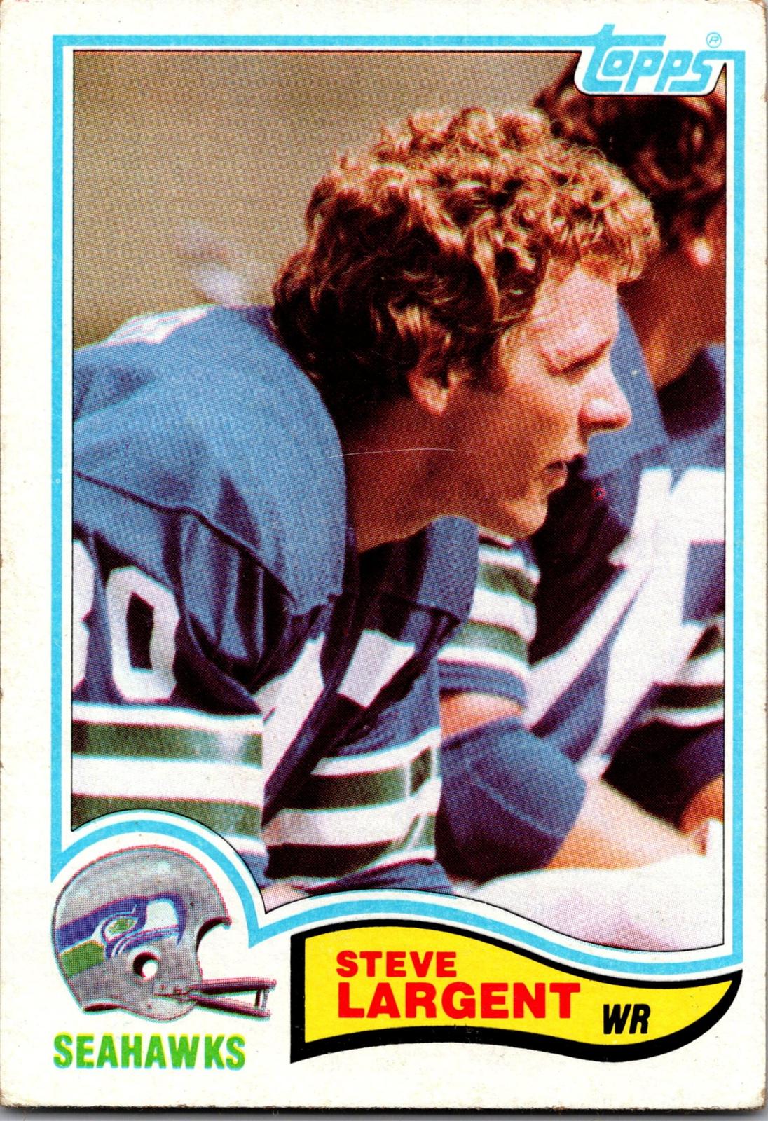 1982 Topps #249 Steve Largent