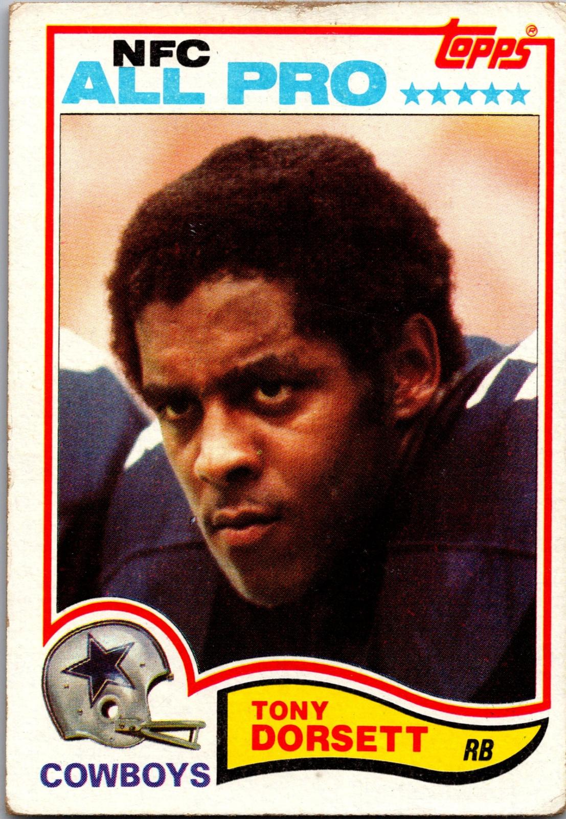 1982 Topps #311 Tony Dorsett