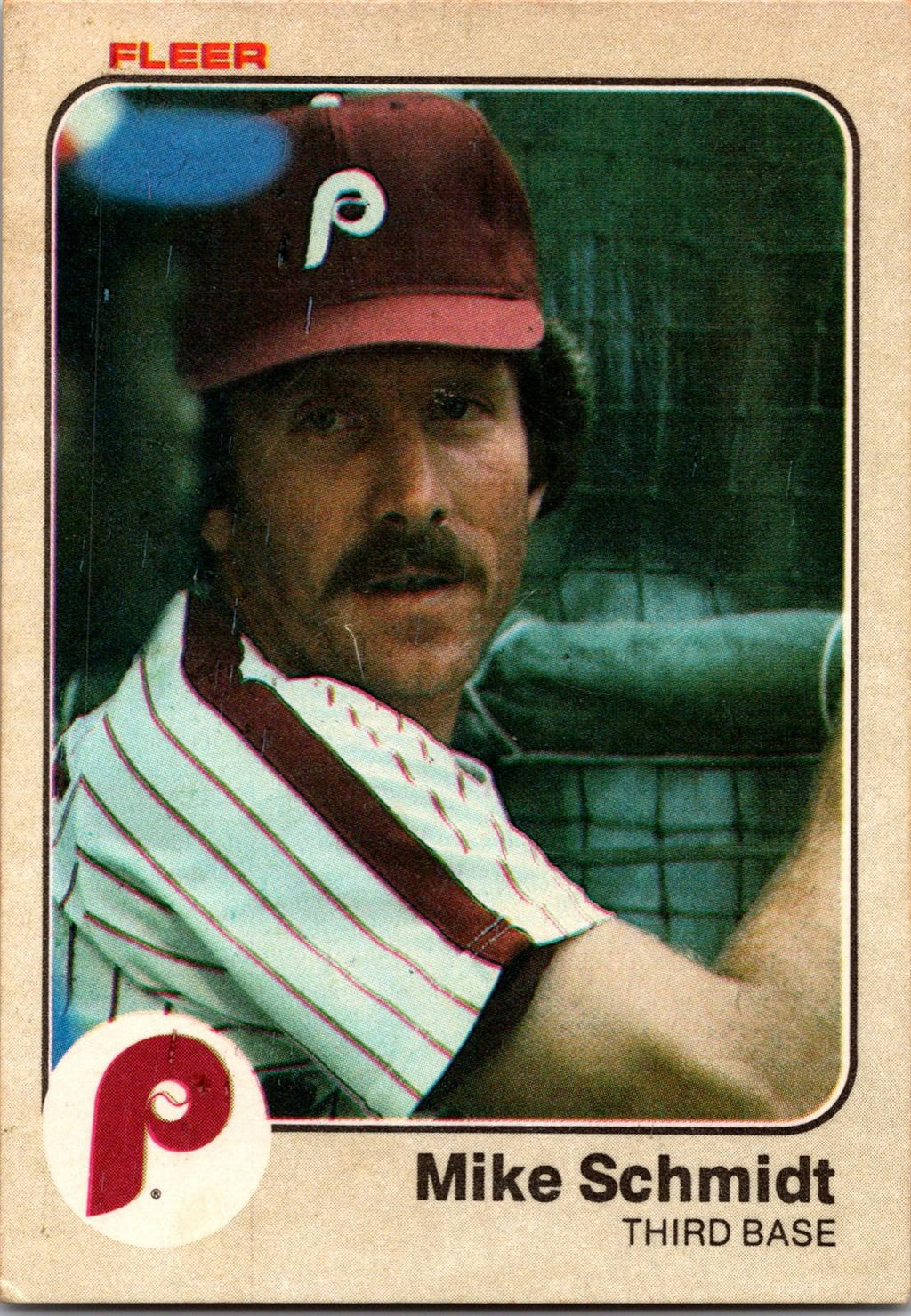 1983 Fleer #173 Mike Schmidt
