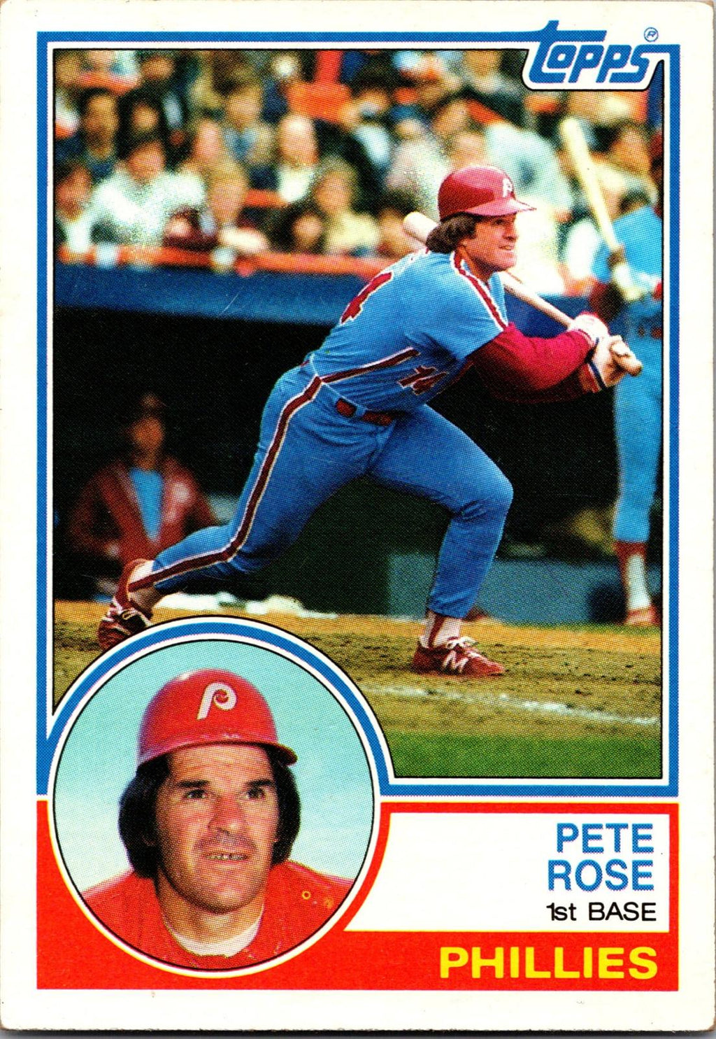 1983 Topps #100 Pete Rose