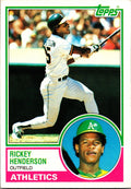 1983 Topps #180 Rickey Henderson
