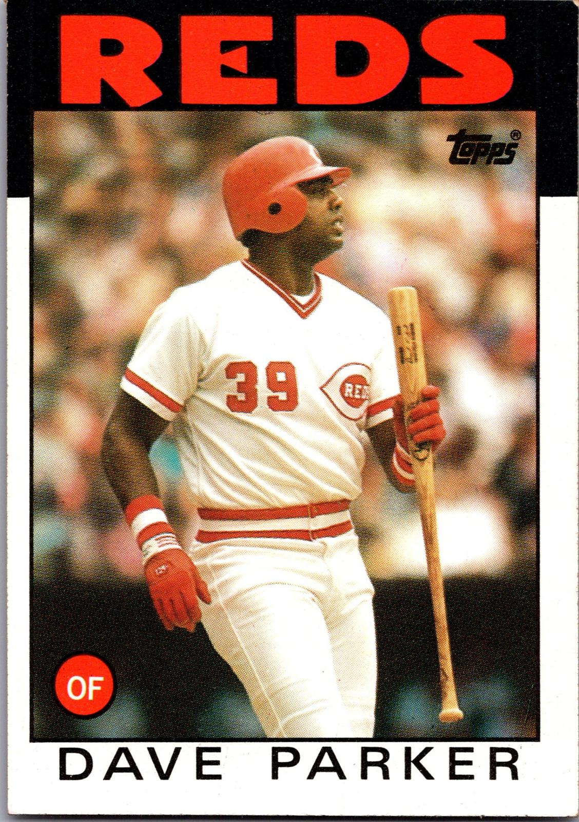 1986 Topps #595 Dave Parker
