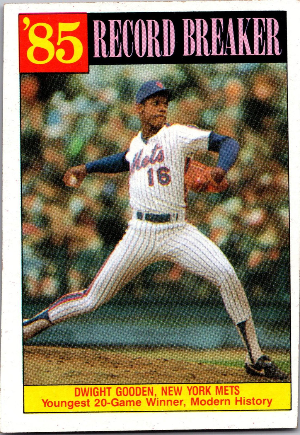 1986 Topps #202 Dwight Gooden