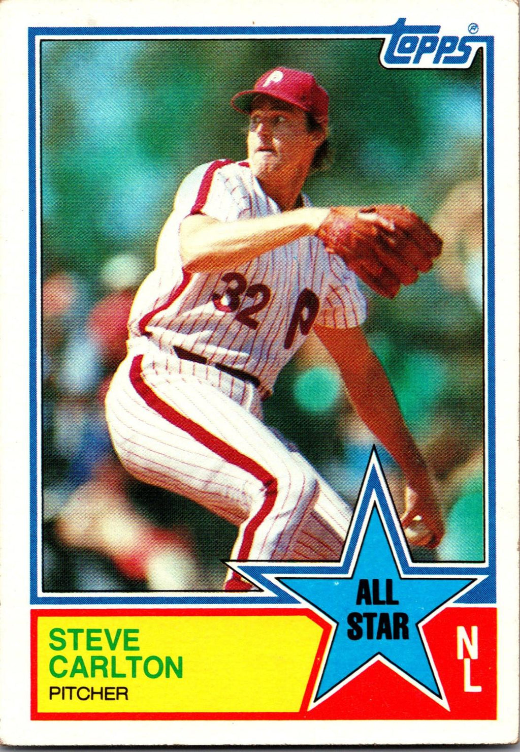 1983 Topps #406 Steve Carlton