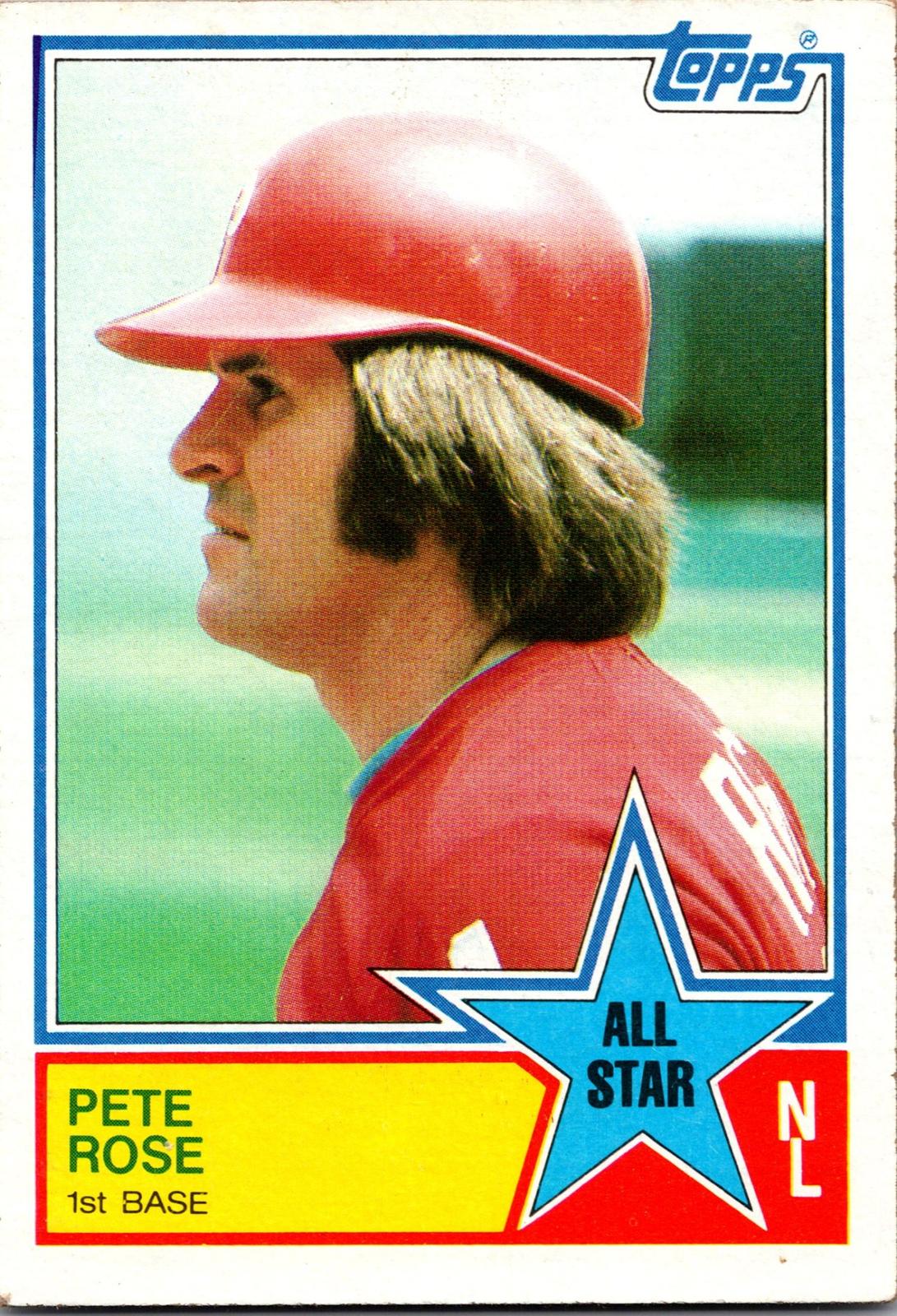 1983 Topps #397 Pete Rose