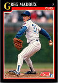 1991 Score #317 Greg Maddux