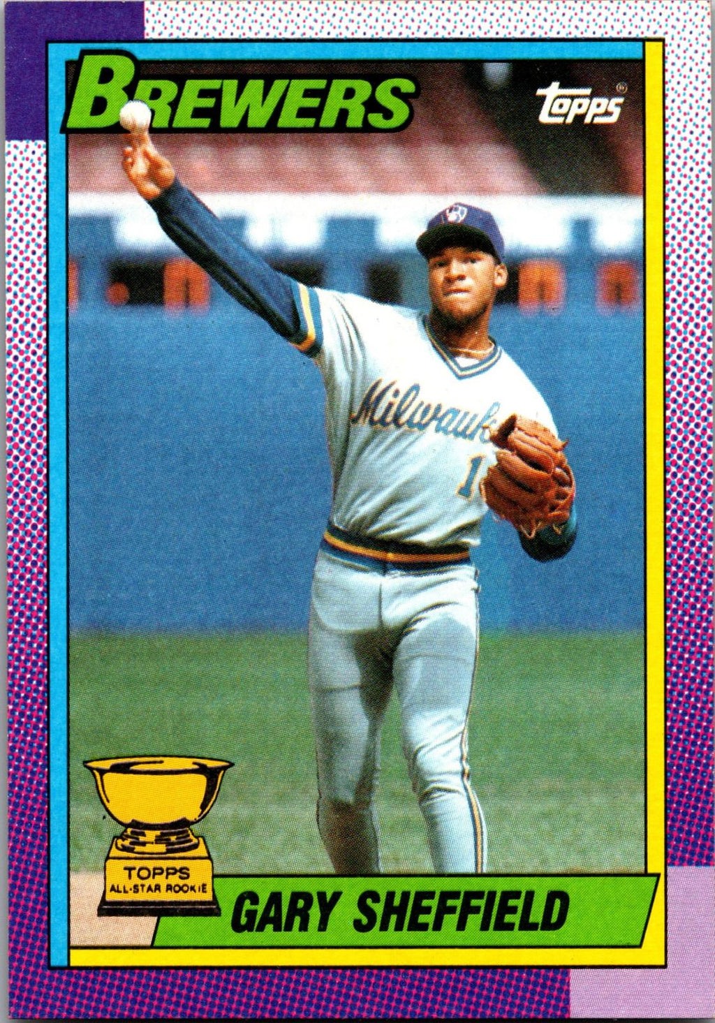 1990 Topps #718 Gary Sheffield