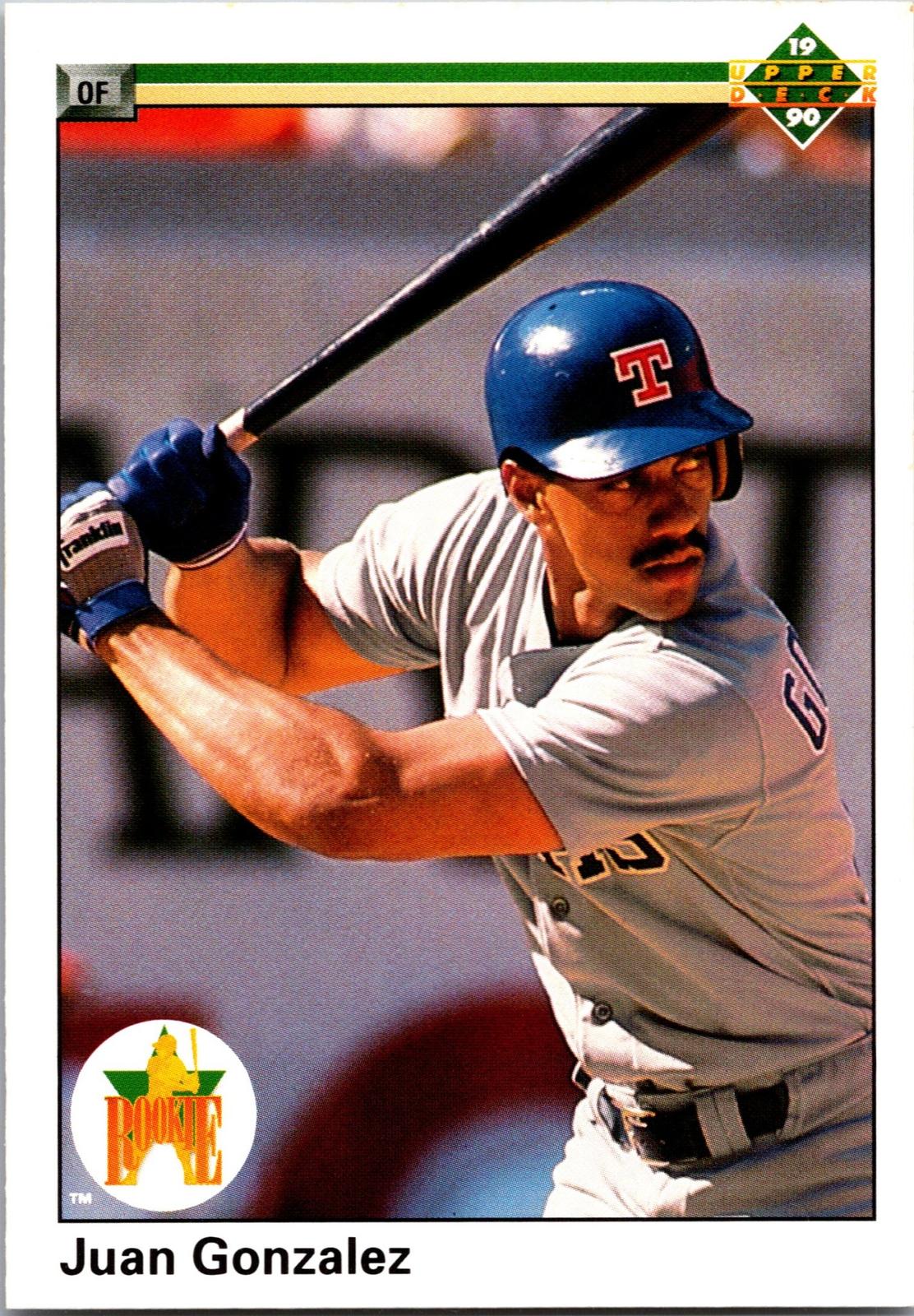 1990 Upper Deck #72 Juan Gonzalez