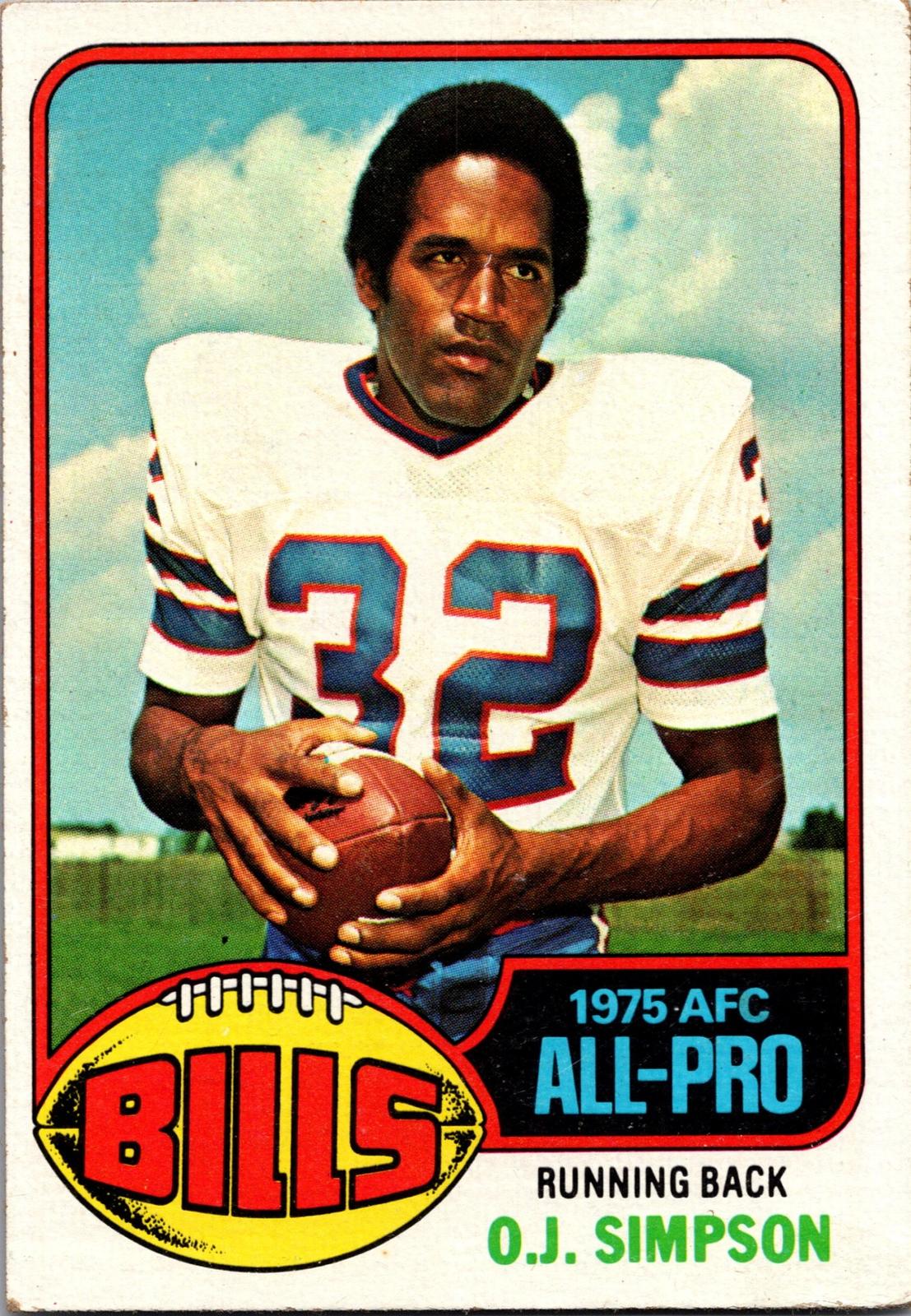 1976 Topps #300 O.J. Simpson