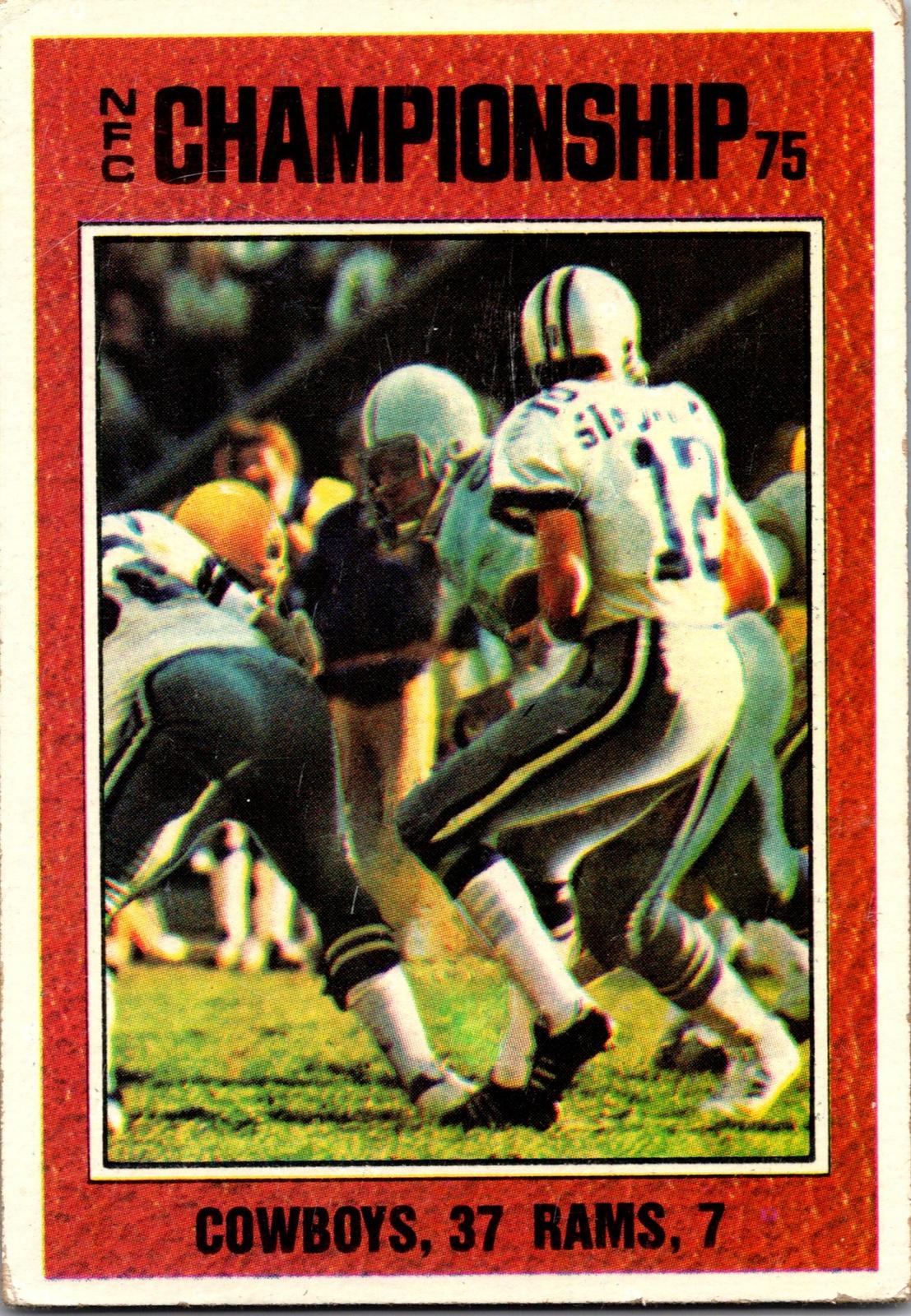 1976 Topps #331 1975 NFC Championship