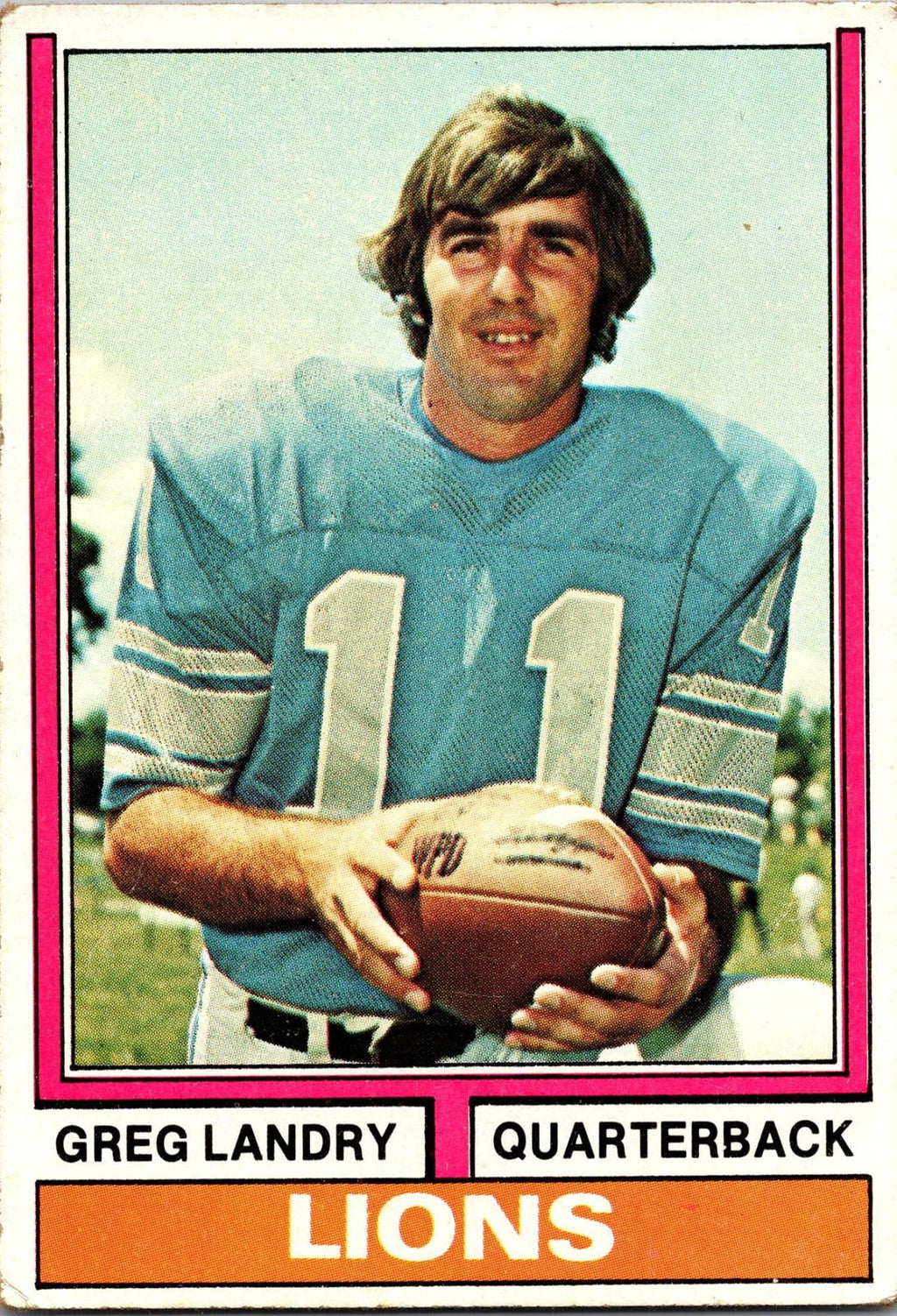 1974 Topps #275 Greg Landry