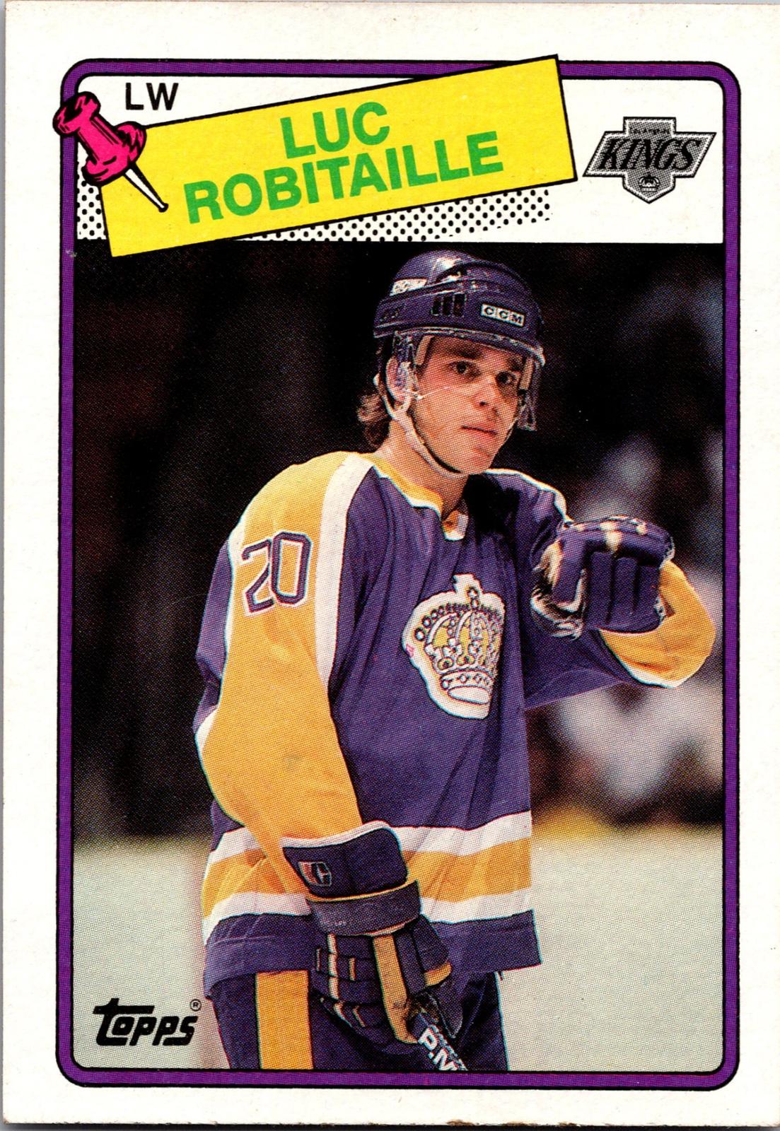 1988-89 Topps #124 Luc Robitaille