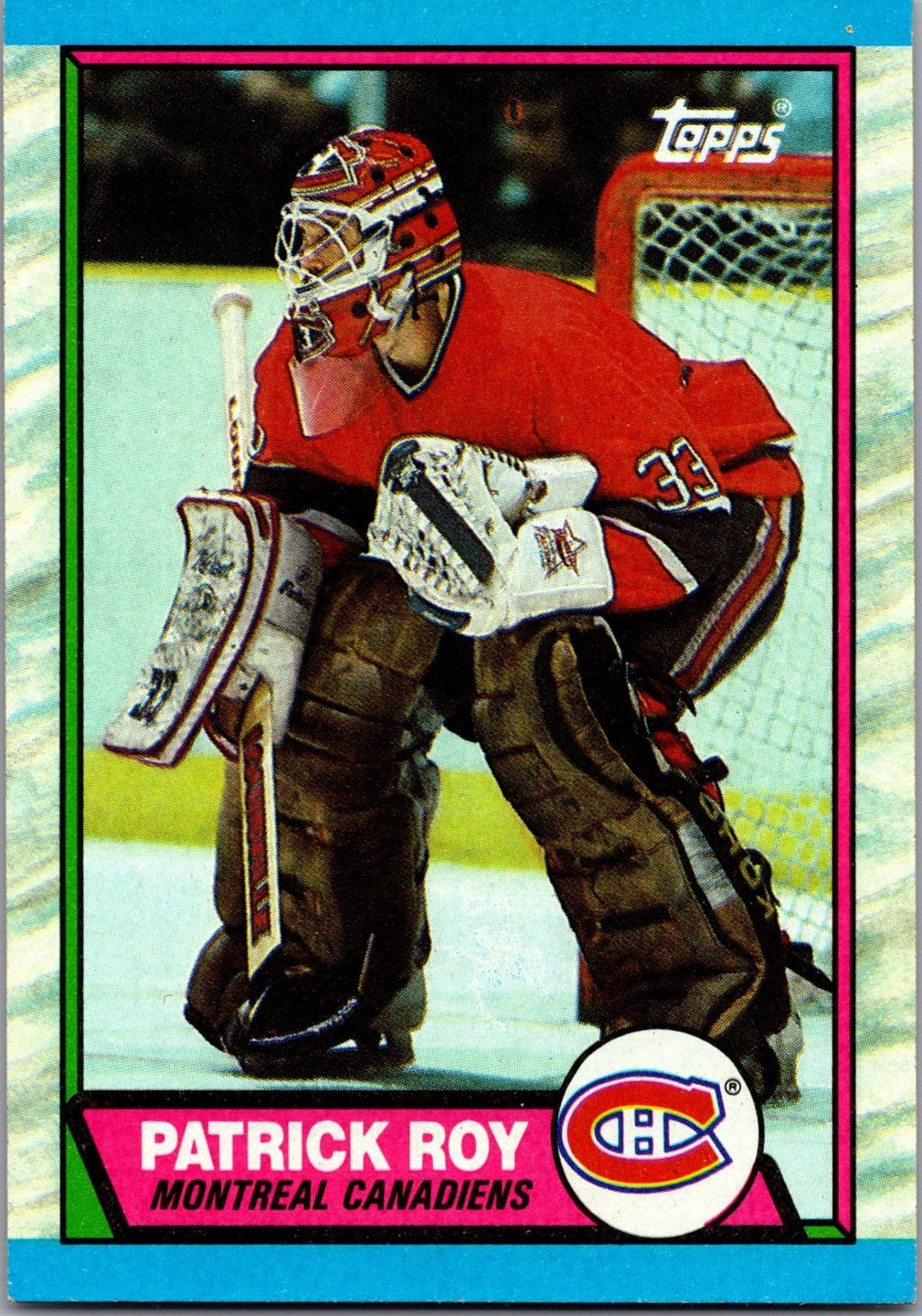 1989-90 Topps #17 Patrick Roy