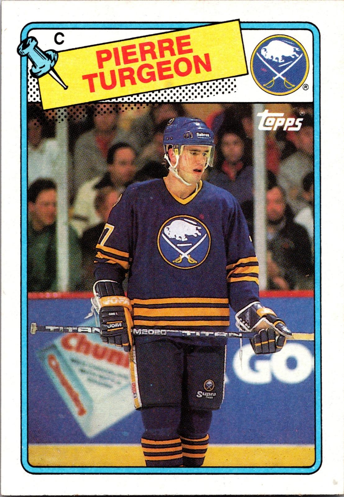 1988-89 Topps #194 Pierre Turgeon