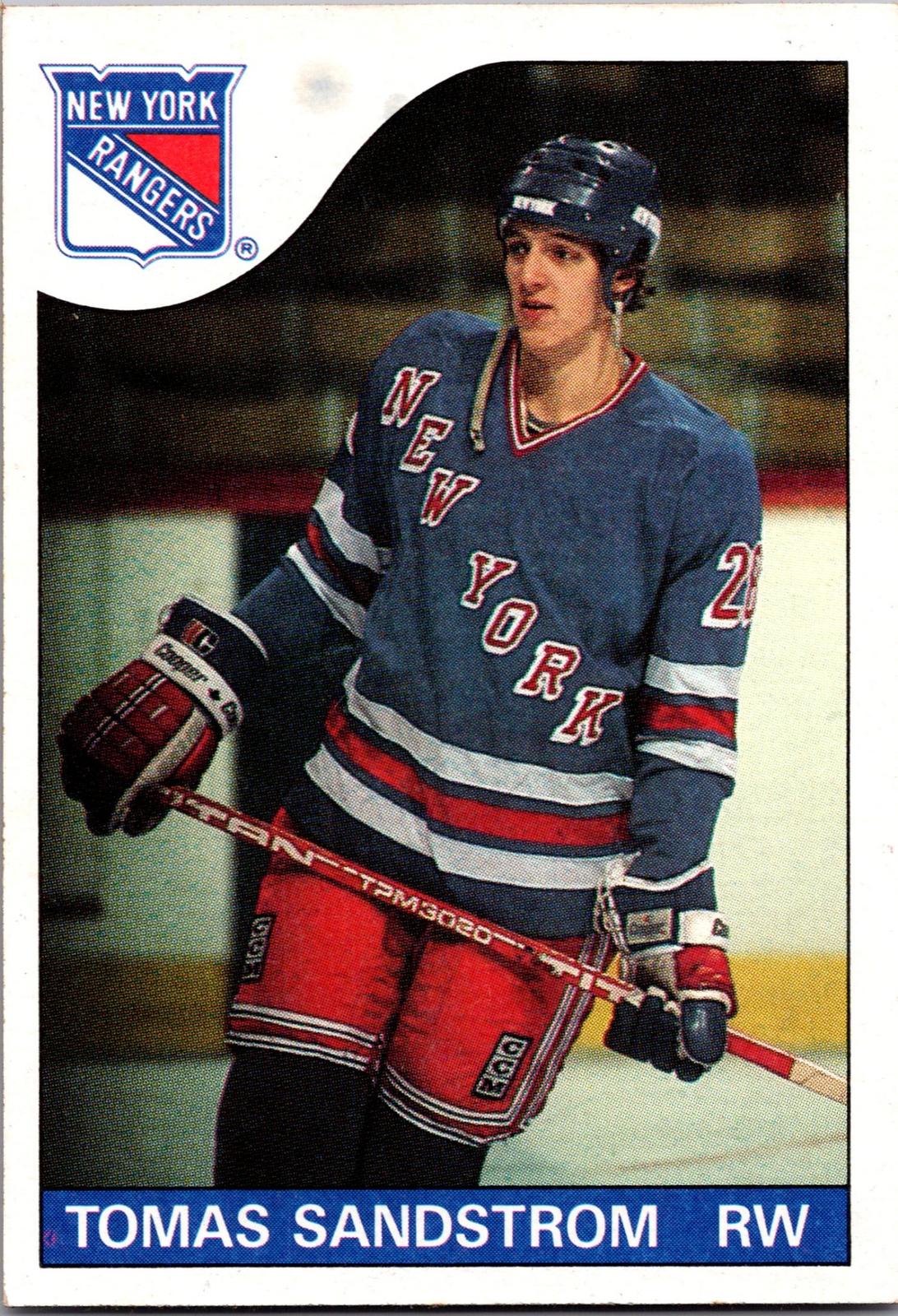 1985-86 Topps #123 Tomas Sandstrom
