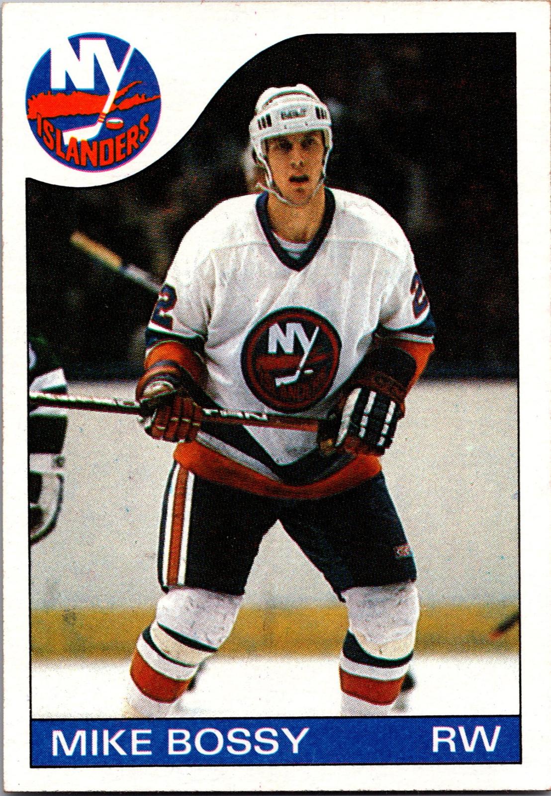 1985-86 Topps #130 Mike Bossy