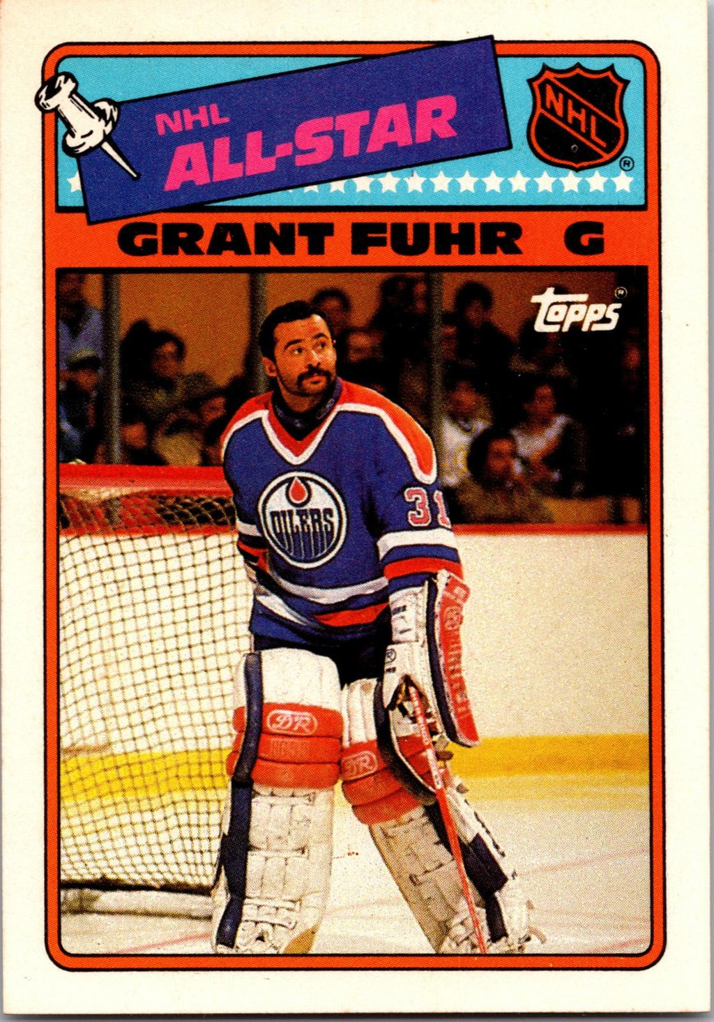 1988-89 Topps #6 Grant Fuhr Stickers