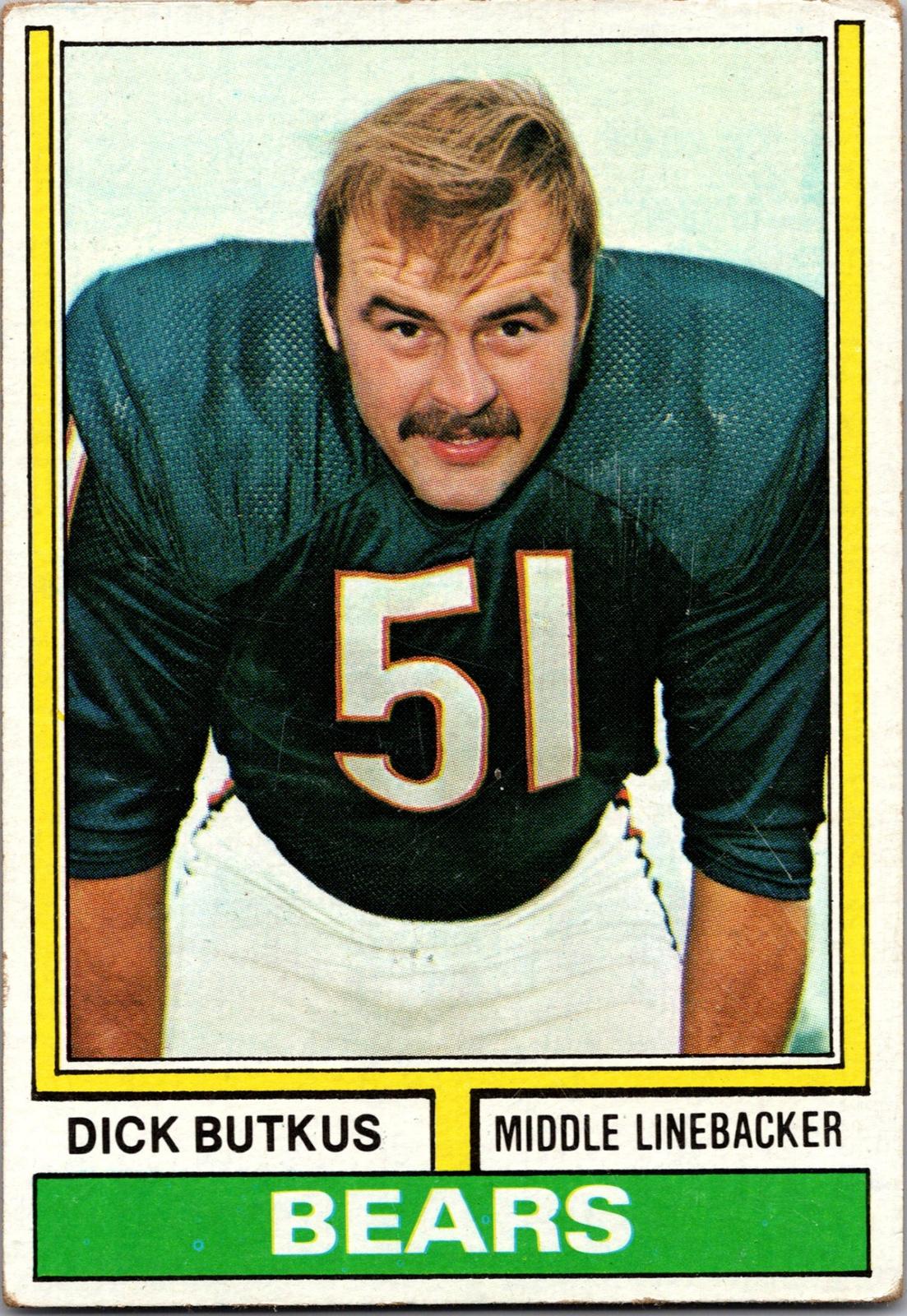 1974 Topps #230 Dick Butkus