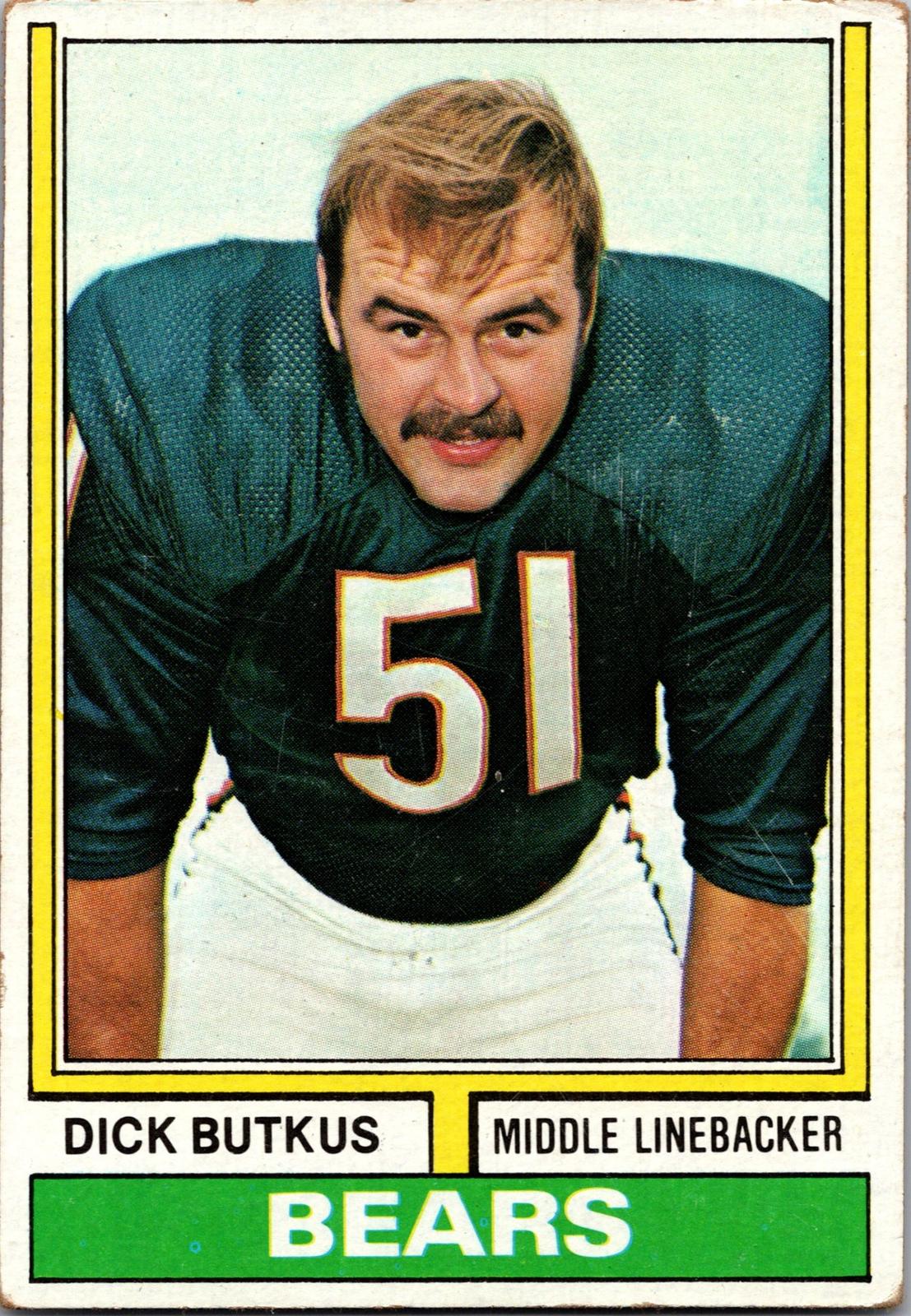 1974 Topps #230 Dick Butkus