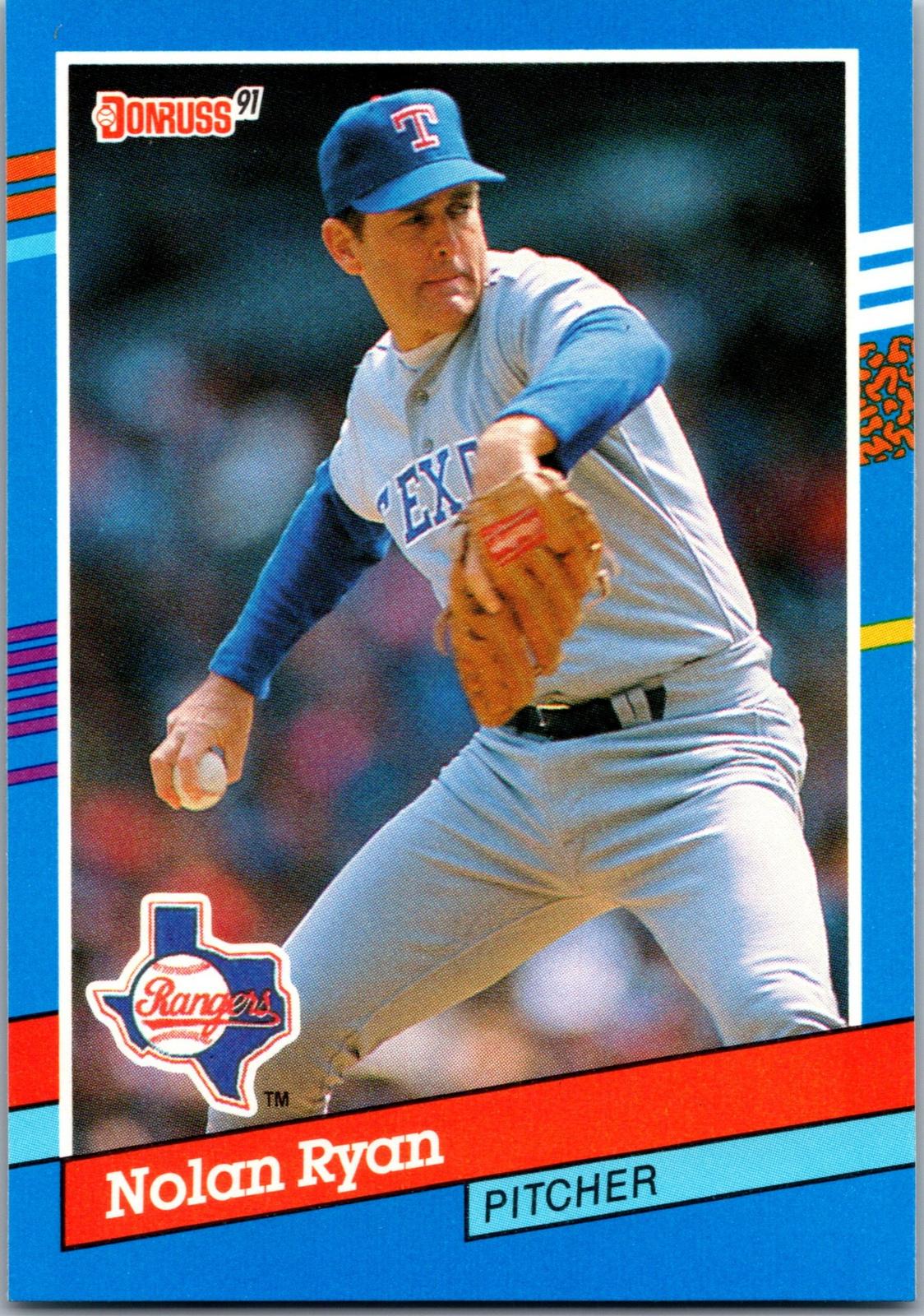 1991 Donruss #89b Nolan Ryan