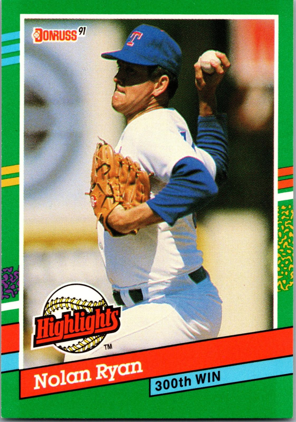 1991 Donruss #BC-15 Nolan Ryan Bonus Cards