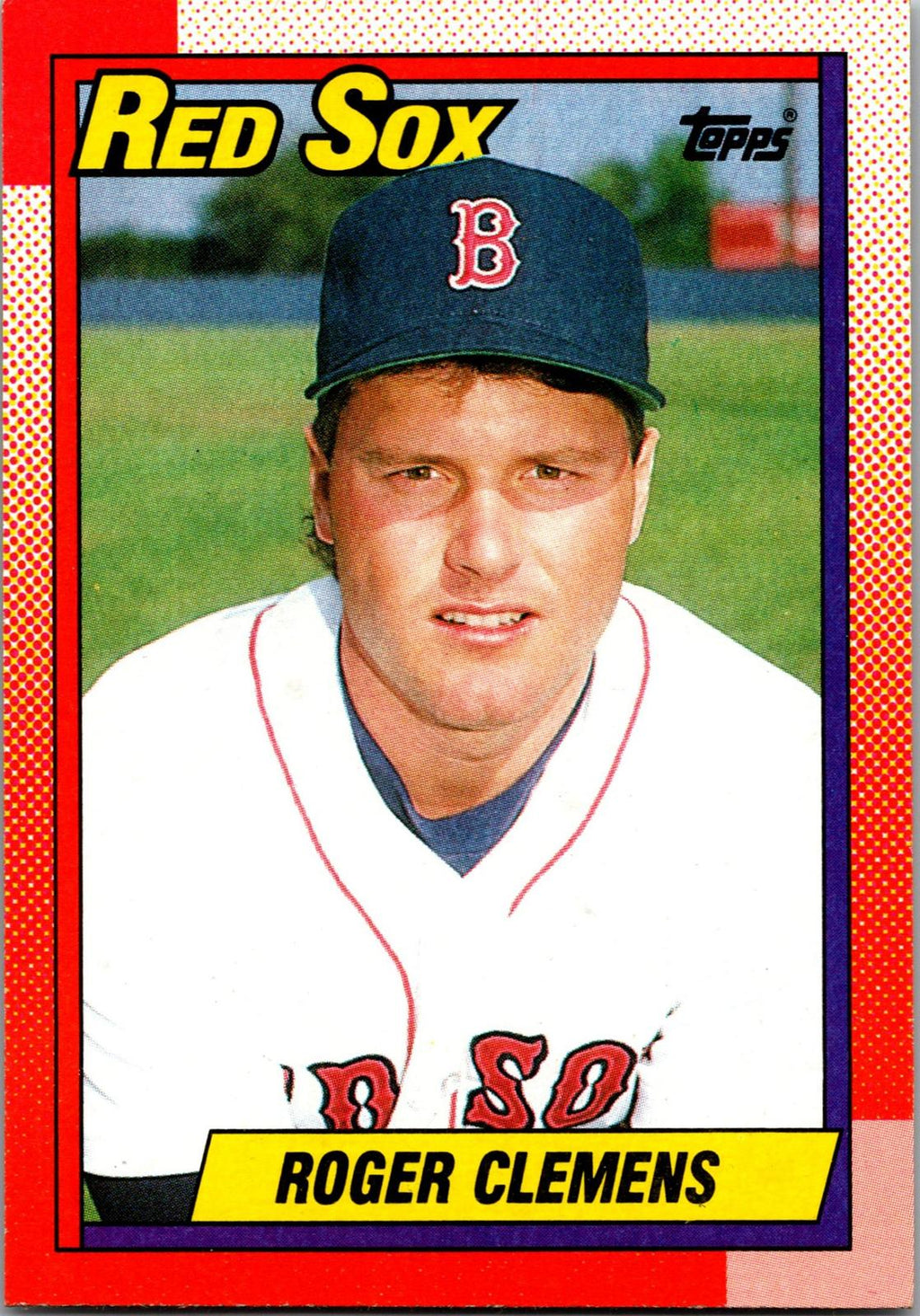 1990 Topps #245 Roger Clemens