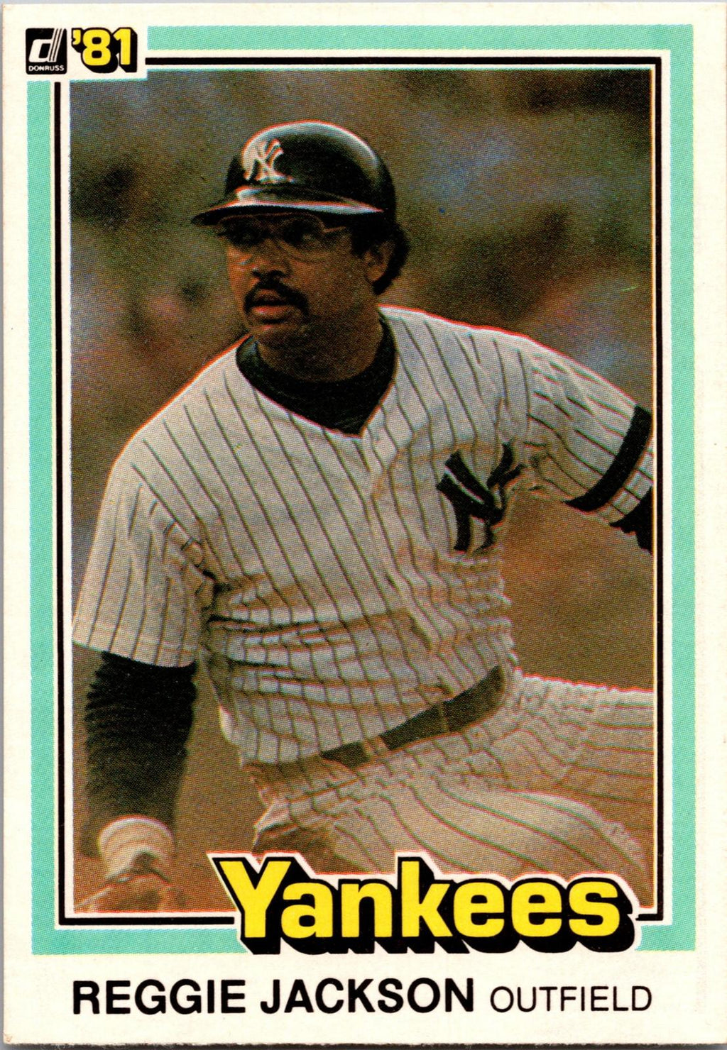 1981 Donruss #468 Reggie Jackson