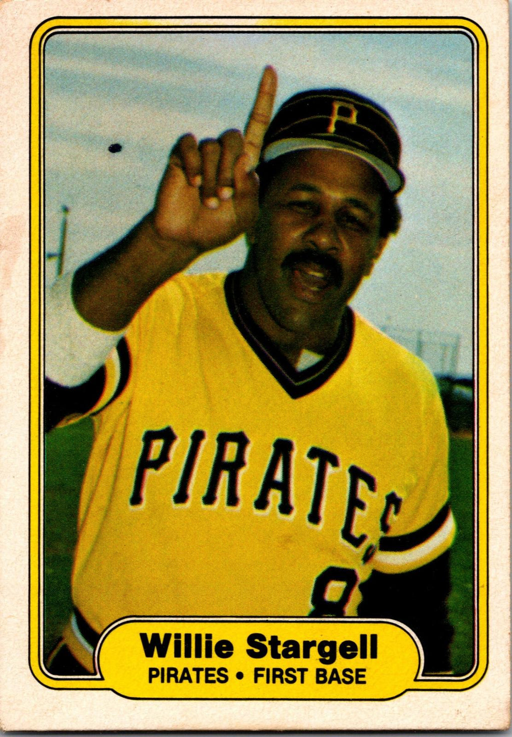 1982 Fleer #499 Willie Stargell