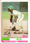 1982 Topps #610 Rickey Henderson