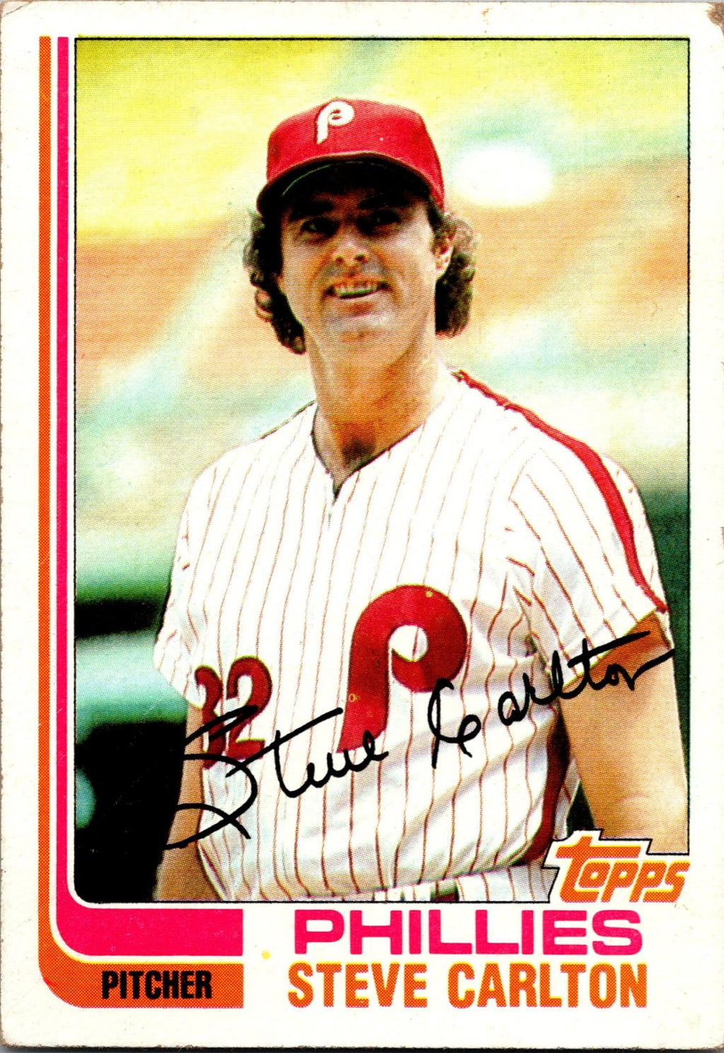 1982 Topps #480 Steve Carlton