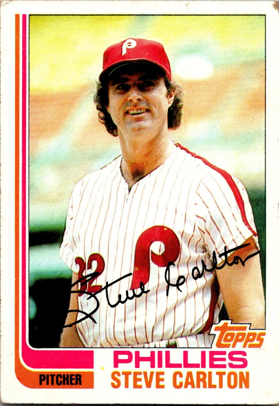 1982 Topps #480 Steve Carlton