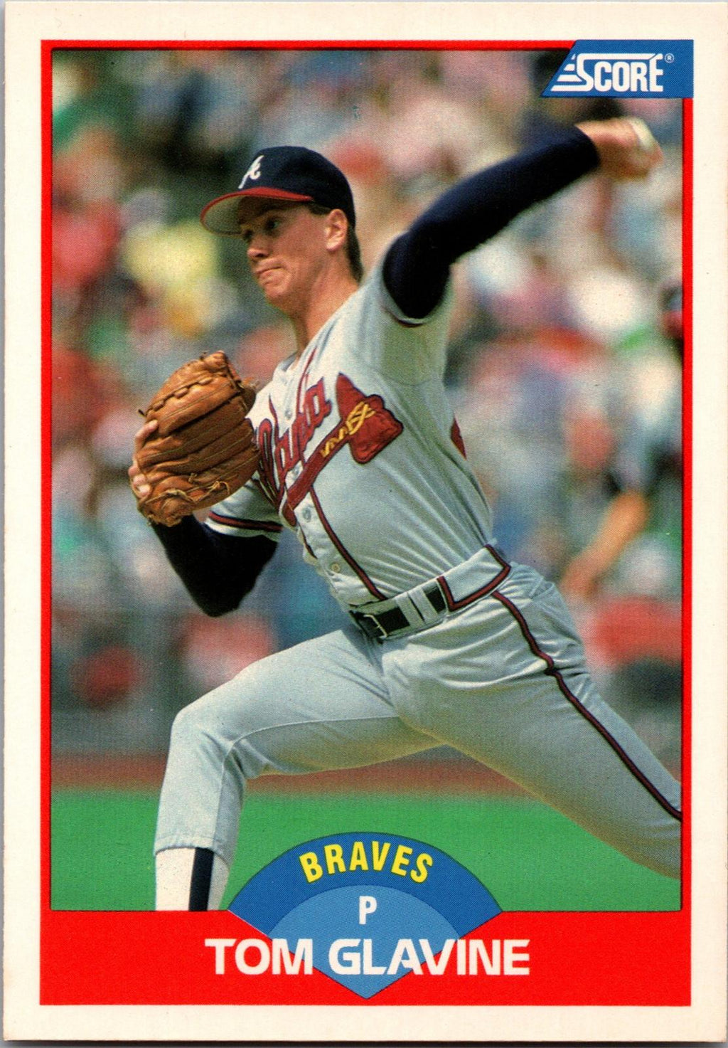 1989 Score #442 Tom Glavine