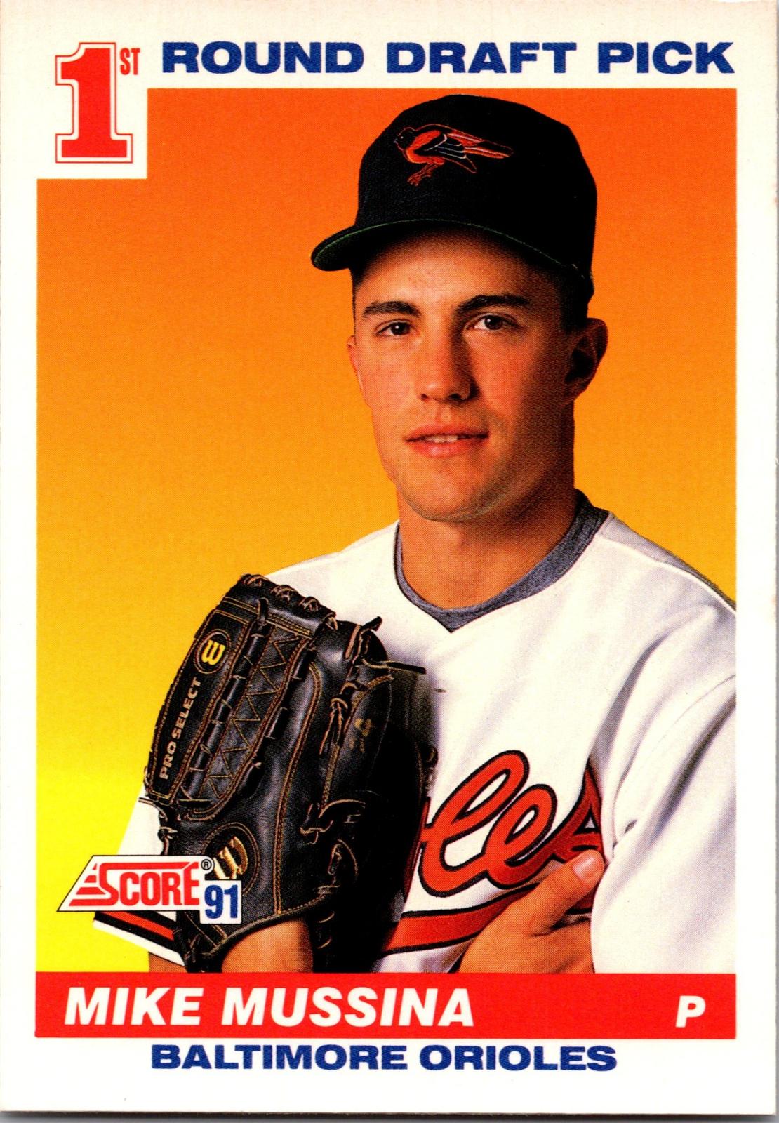 1991 Score #383 Mike Mussina