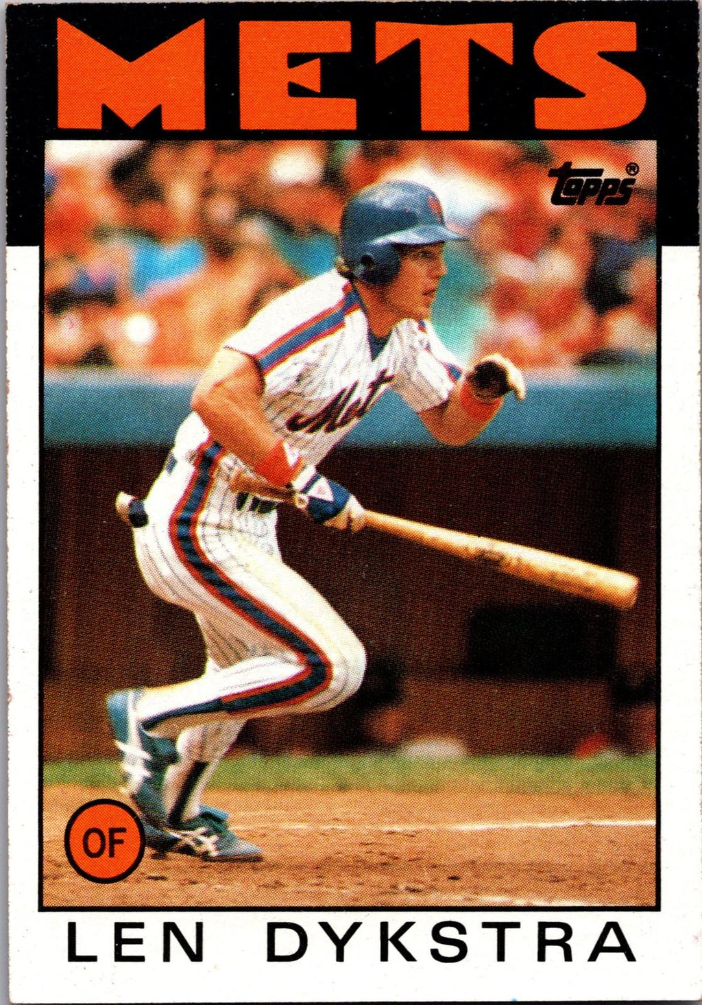 1986 Topps #53 Len Dykstra
