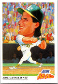 1991 Score #398 Jose Canseco