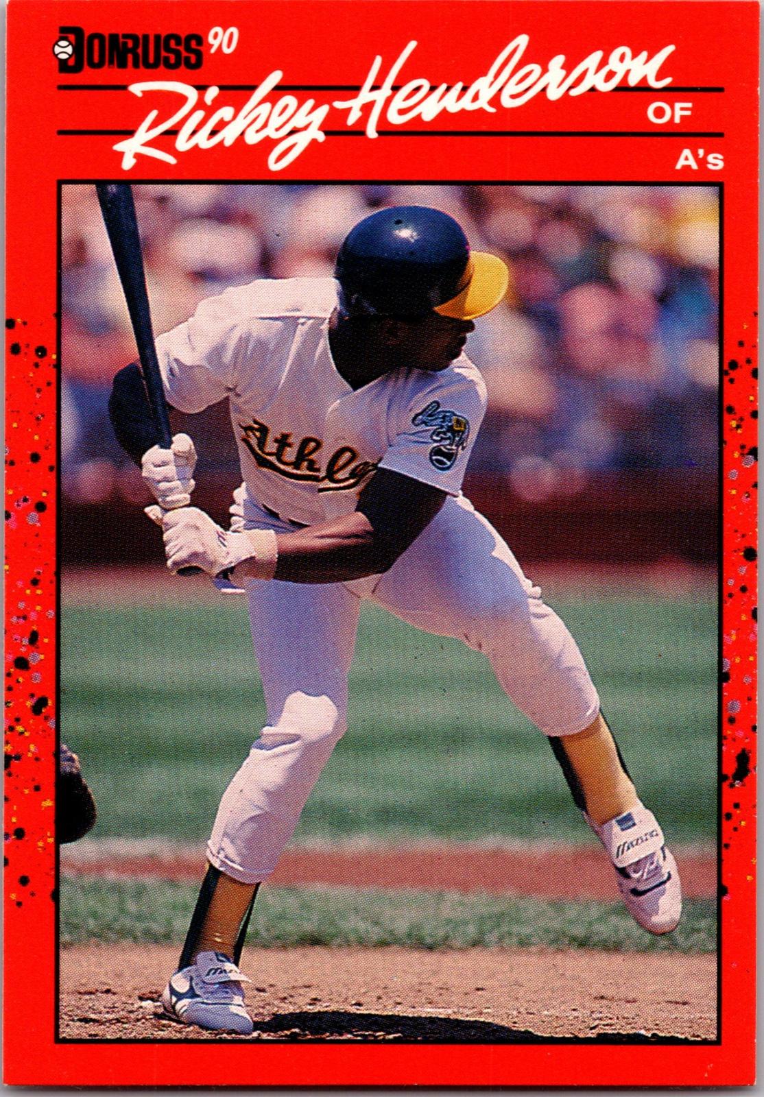 1990 Donruss #304 Rickey Henderson