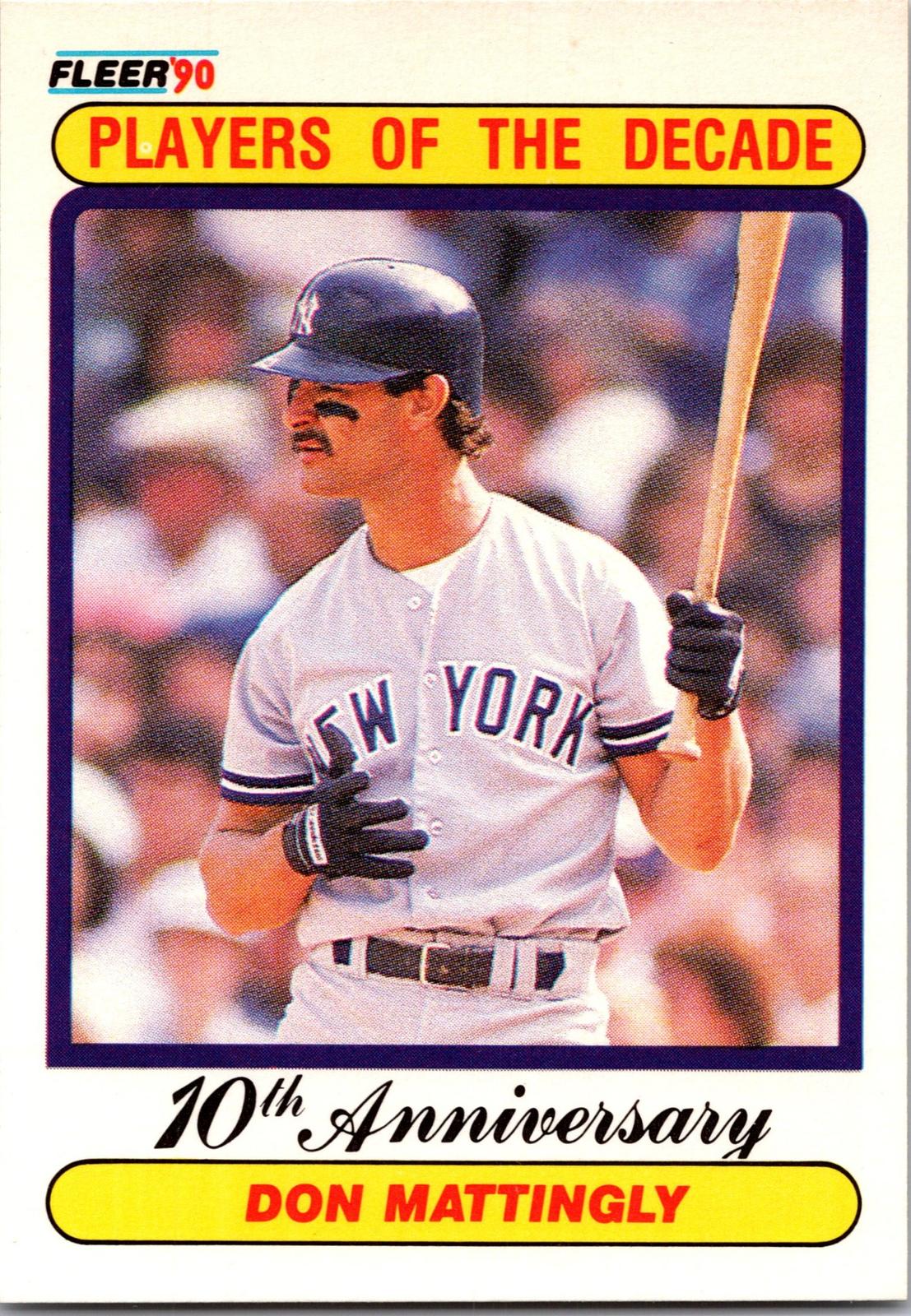 1990 Fleer #626 Don Mattingly