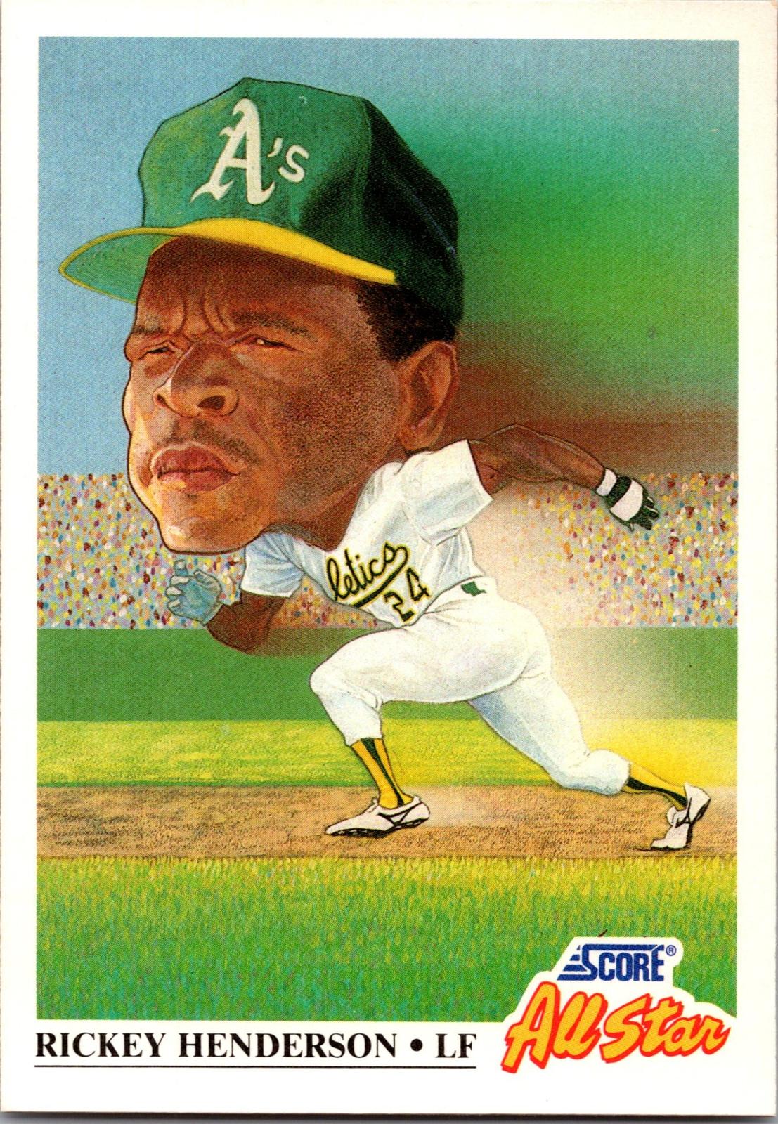 1991 Score #397 Rickey Henderson
